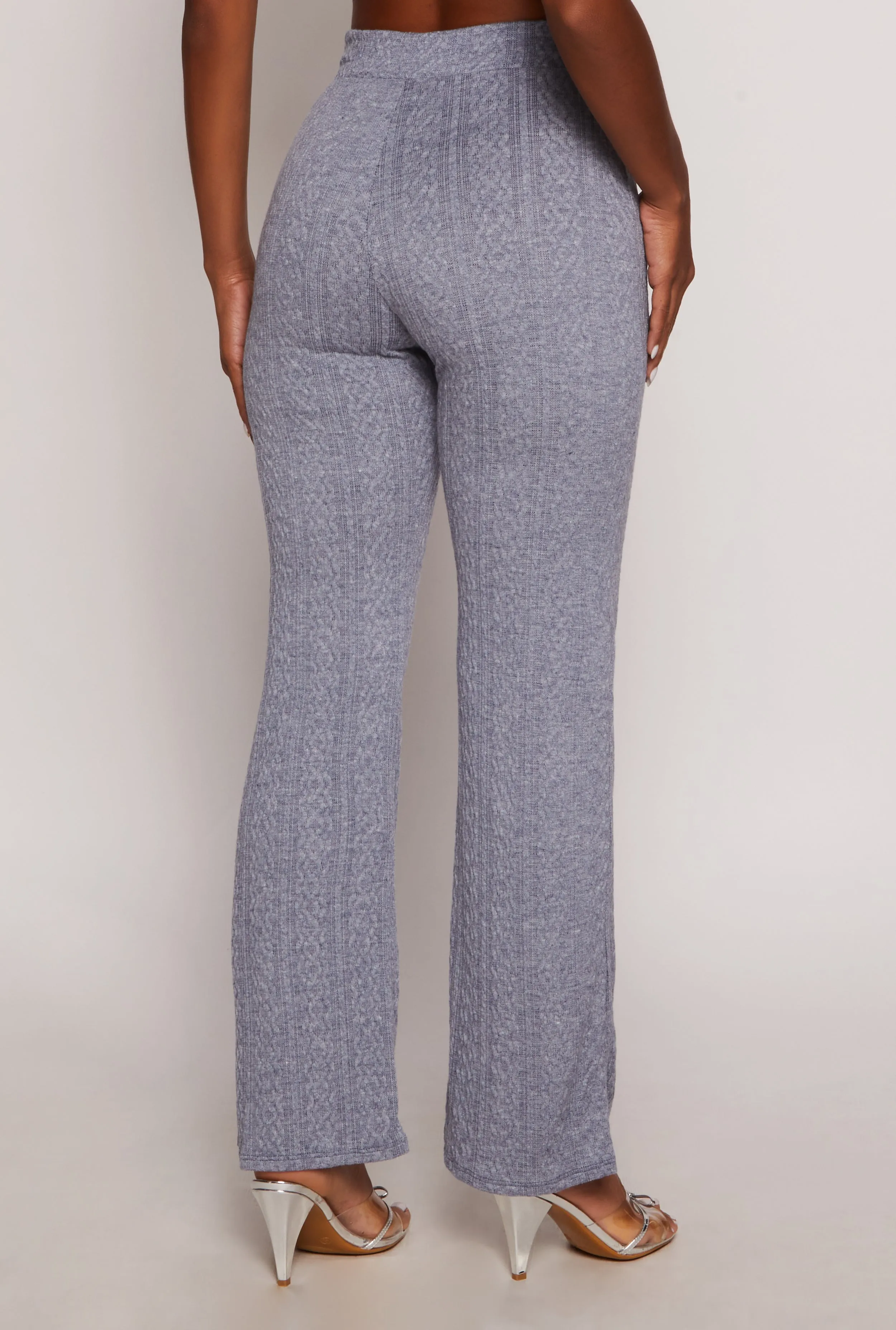 Textured Knit Wide Leg Pants sold by Rainbow product image thumbnail 3