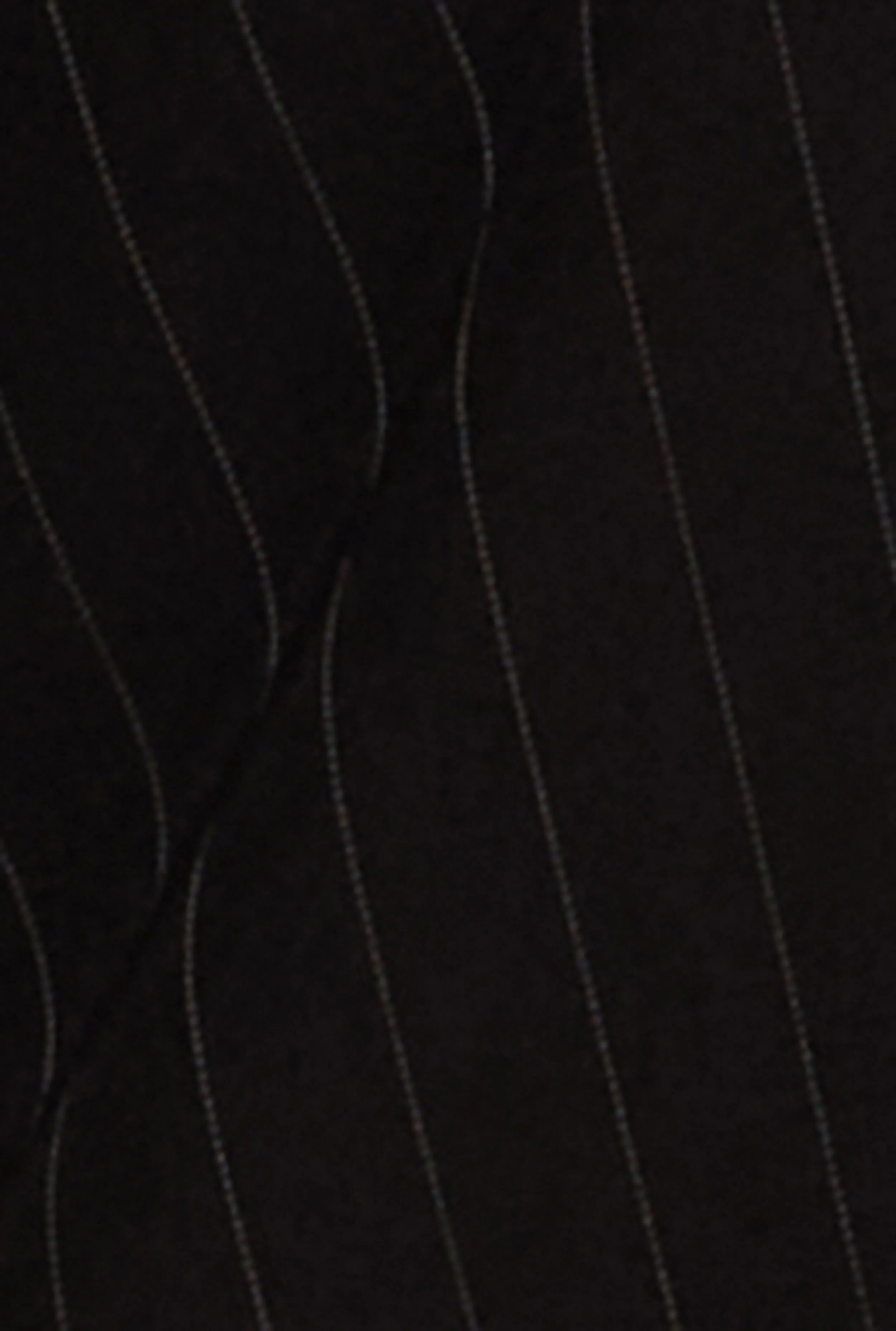 Pinstripe Tabbed Sleeve Cropped Blazer sold by Rainbow product image thumbnail 4