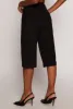 Pinstripe Pleated Bermuda Shorts sold by Rainbow
