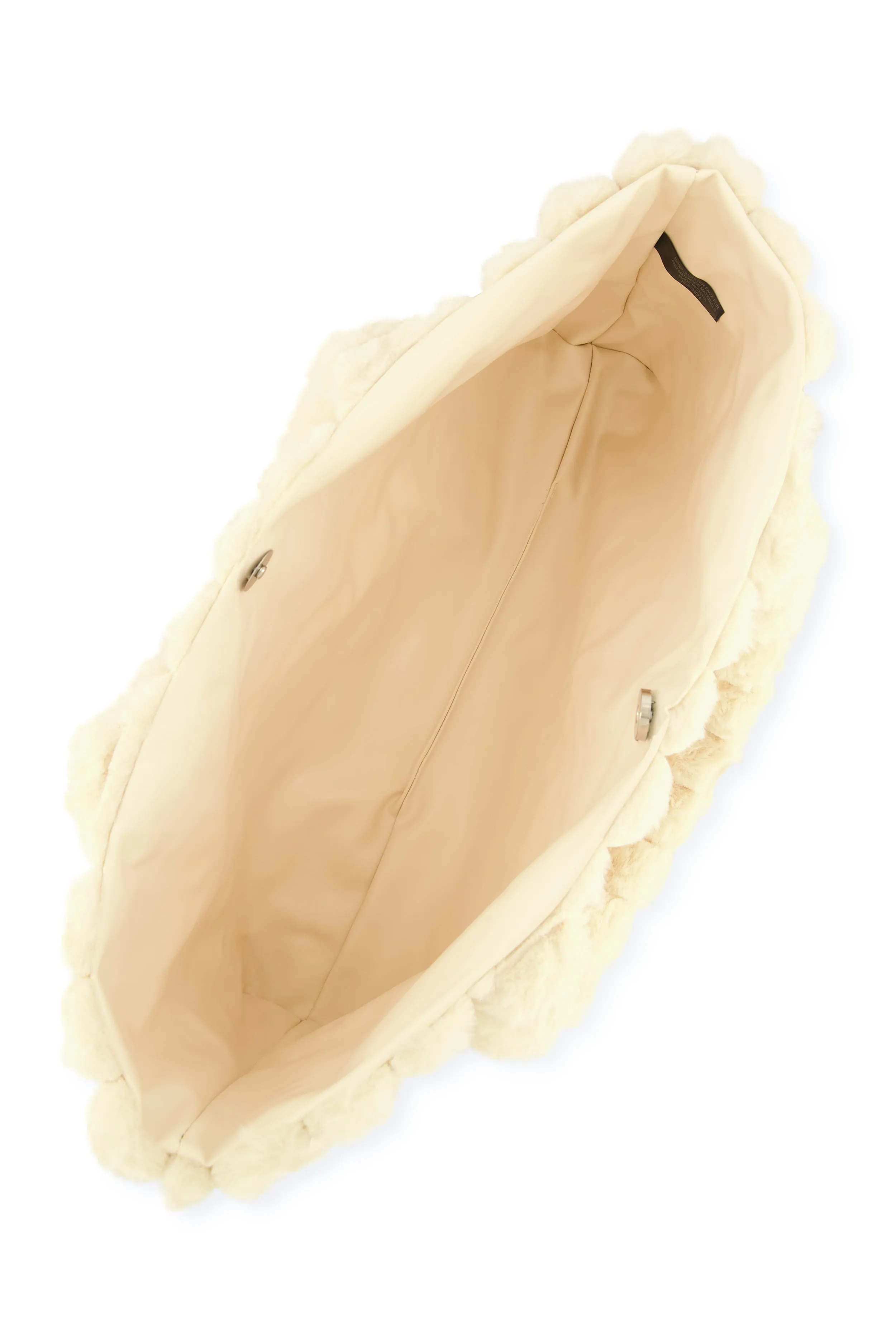 Faux Fur Shadow Stripe Tote Bag sold by Rainbow product image thumbnail 5