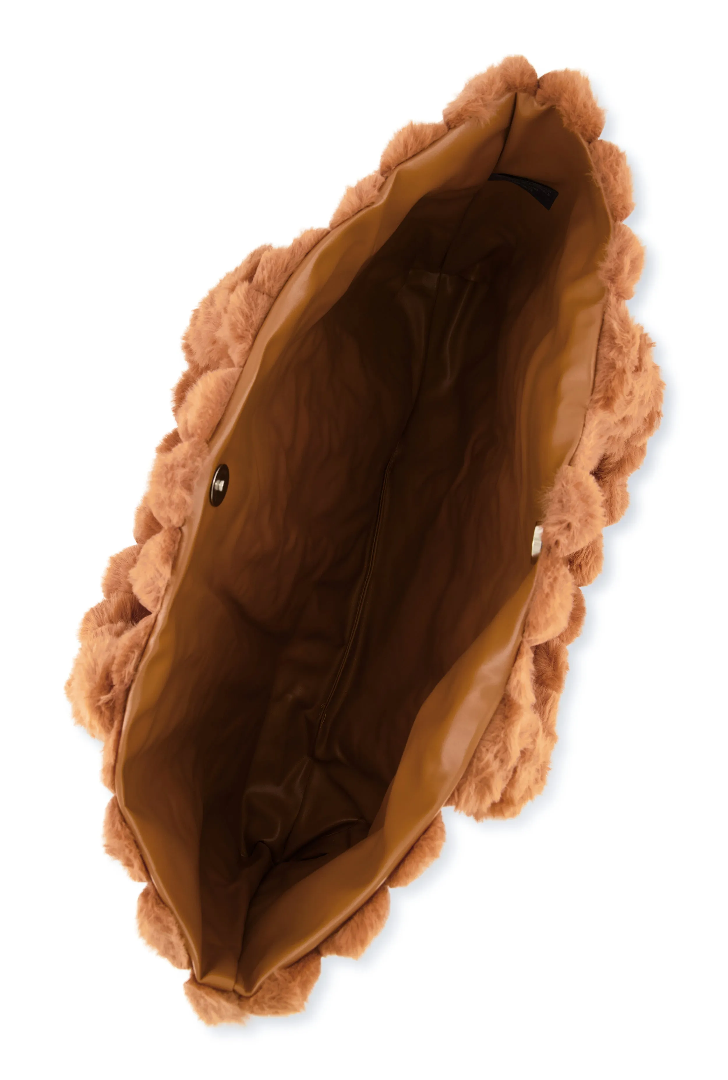 Faux Fur Shadow Stripe Tote Bag sold by Rainbow product image thumbnail 5