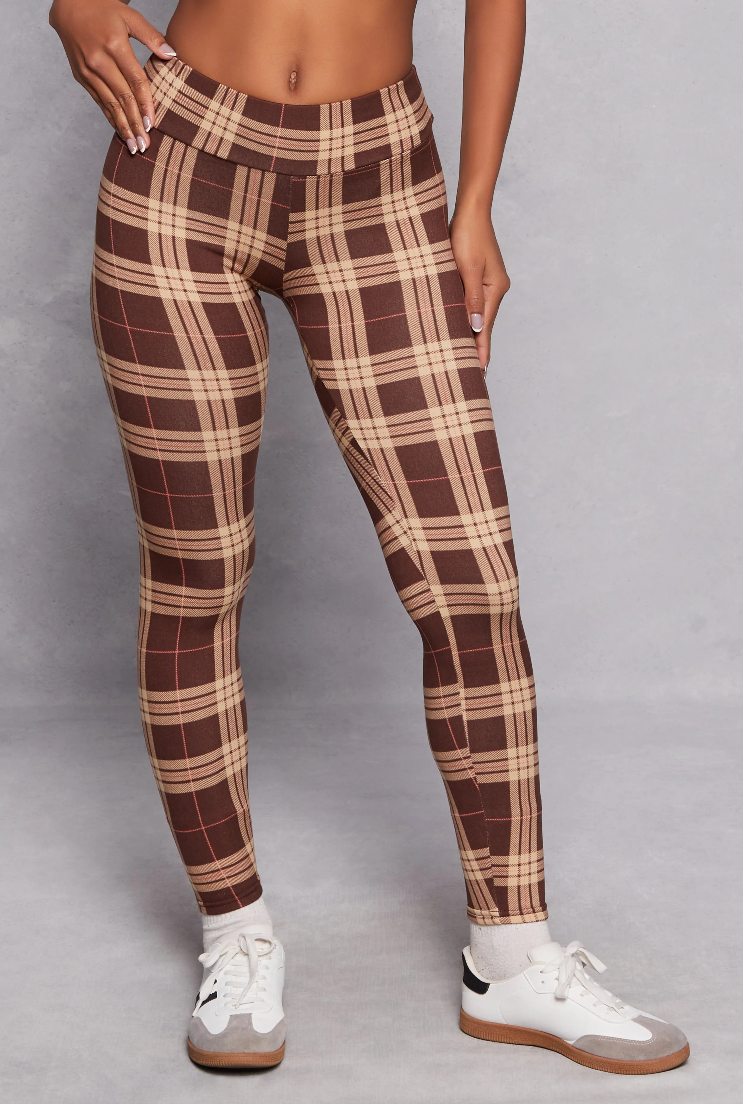 Fleece Lined Patterned Leggings sold by Rainbow product image thumbnail 2