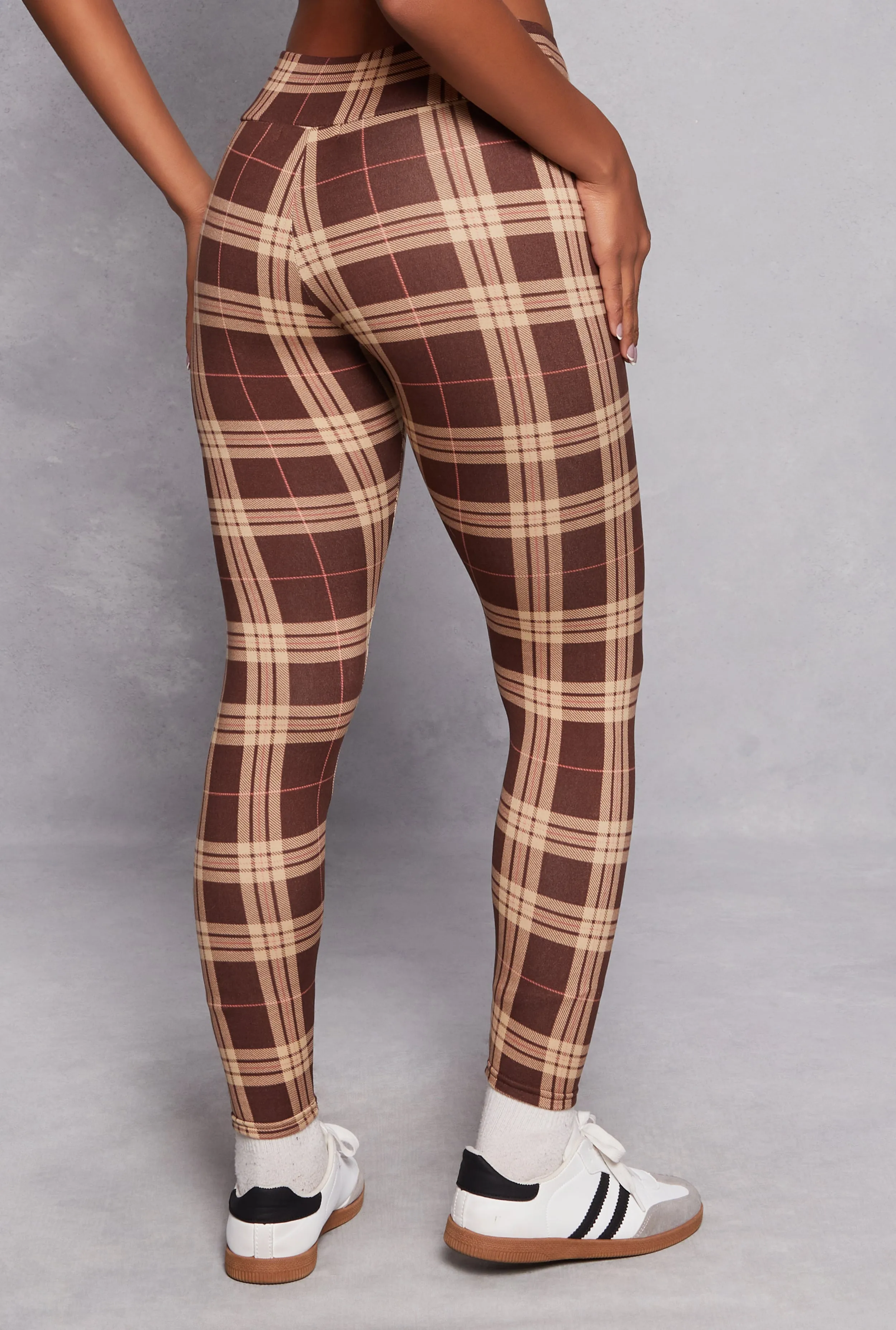 Fleece Lined Patterned Leggings sold by Rainbow product image thumbnail 3