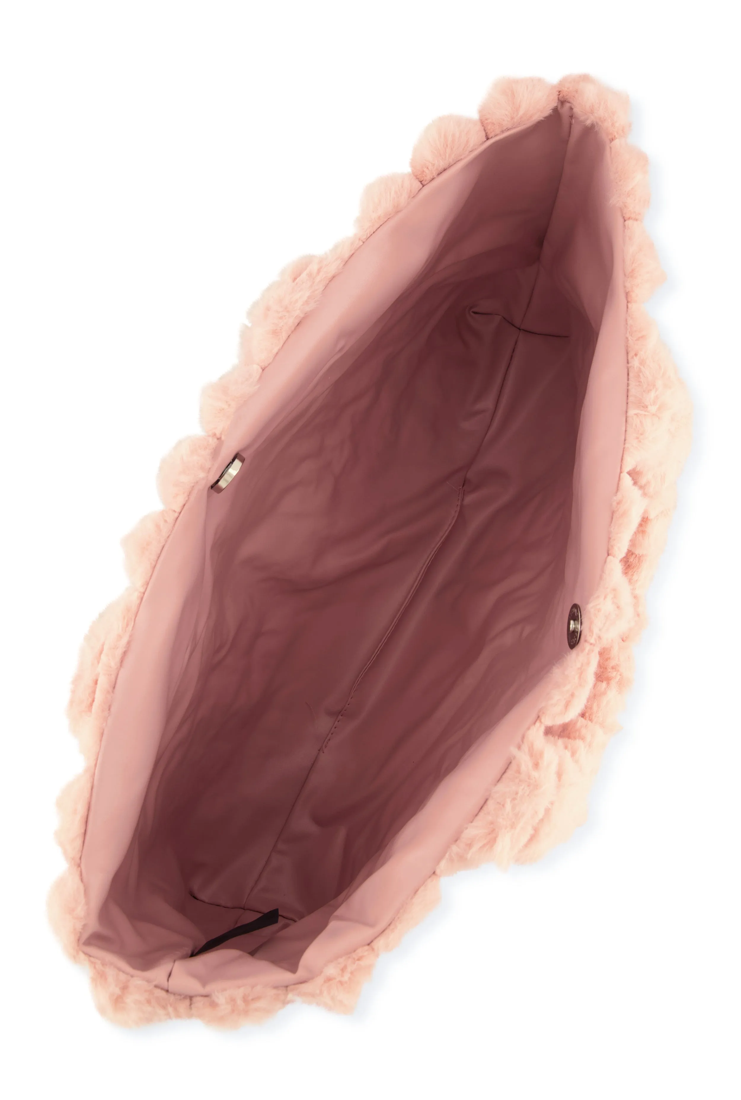 Faux Fur Shadow Stripe Tote Bag sold by Rainbow product image thumbnail 5