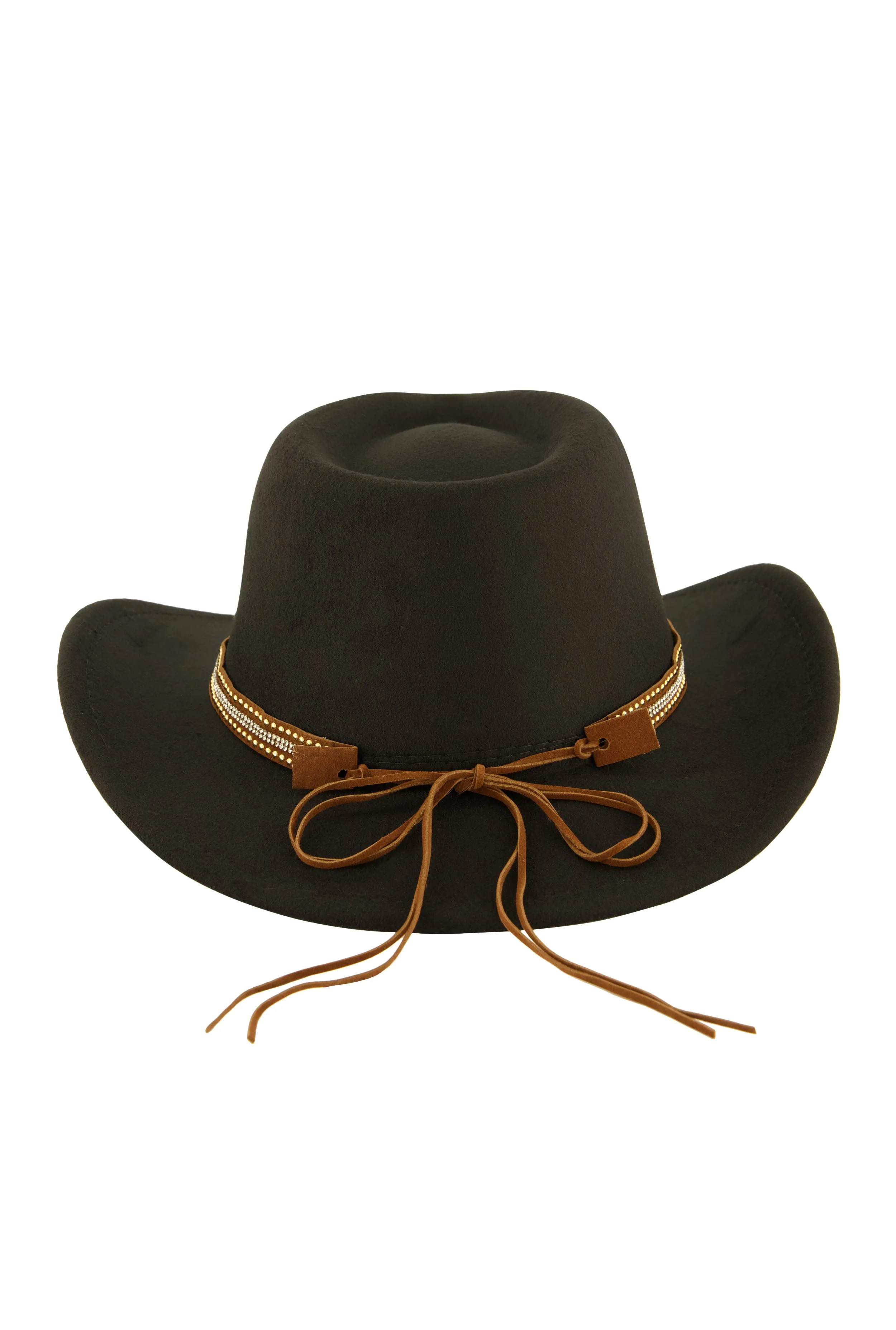 Studded Trim Detail Cowboy Hat sold by Rainbow product image thumbnail 5