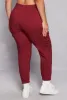 Plus Size Hyper Stretch High Waisted Cargo Joggers sold by Rainbow