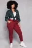 Plus Size Hyper Stretch High Waisted Cargo Joggers sold by Rainbow
