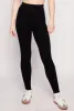 Brushed Knit Shadow Stripe High Waist Leggings sold by Rainbow