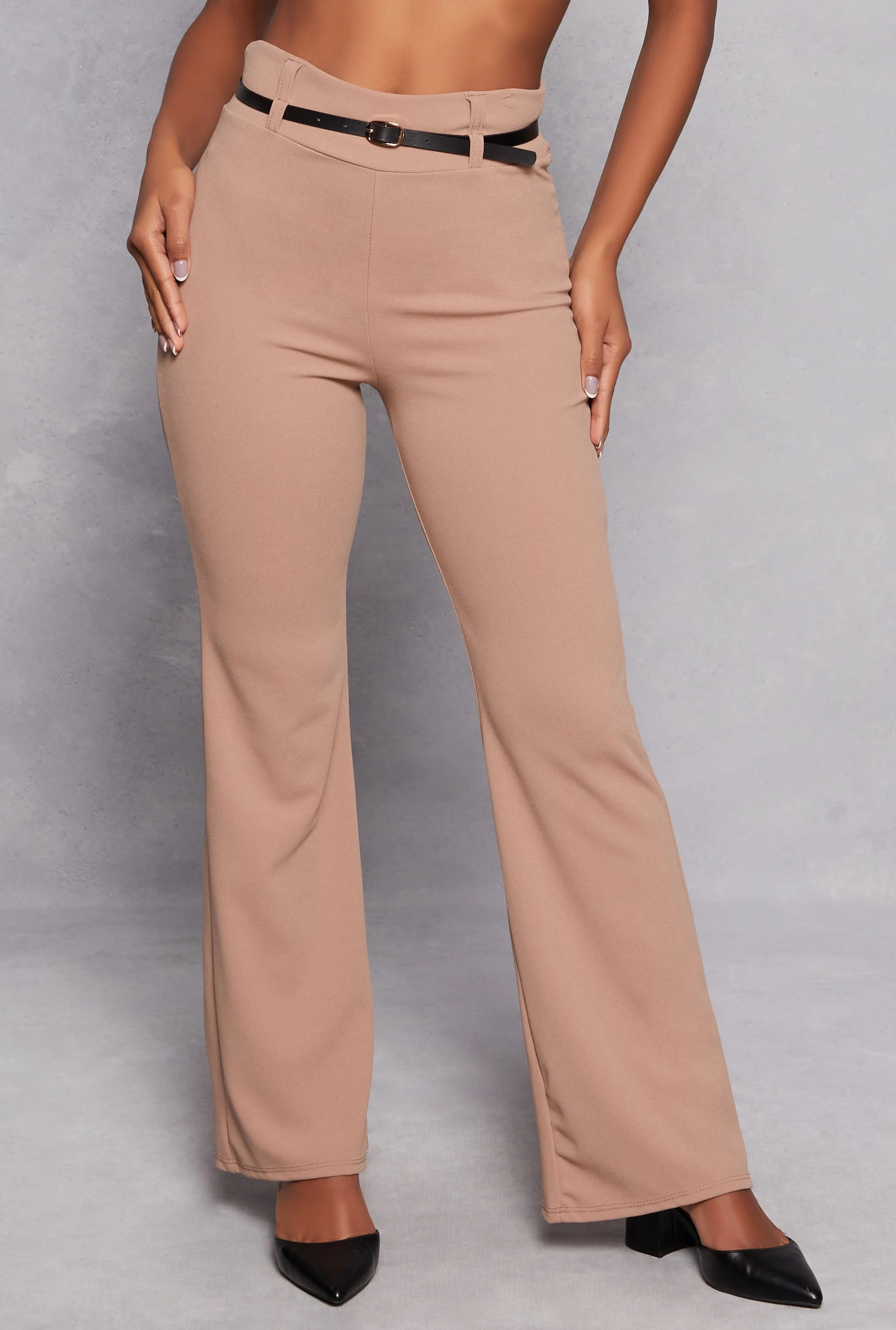 Belted High Waist Dress Pants sold by Rainbow product image thumbnail 2