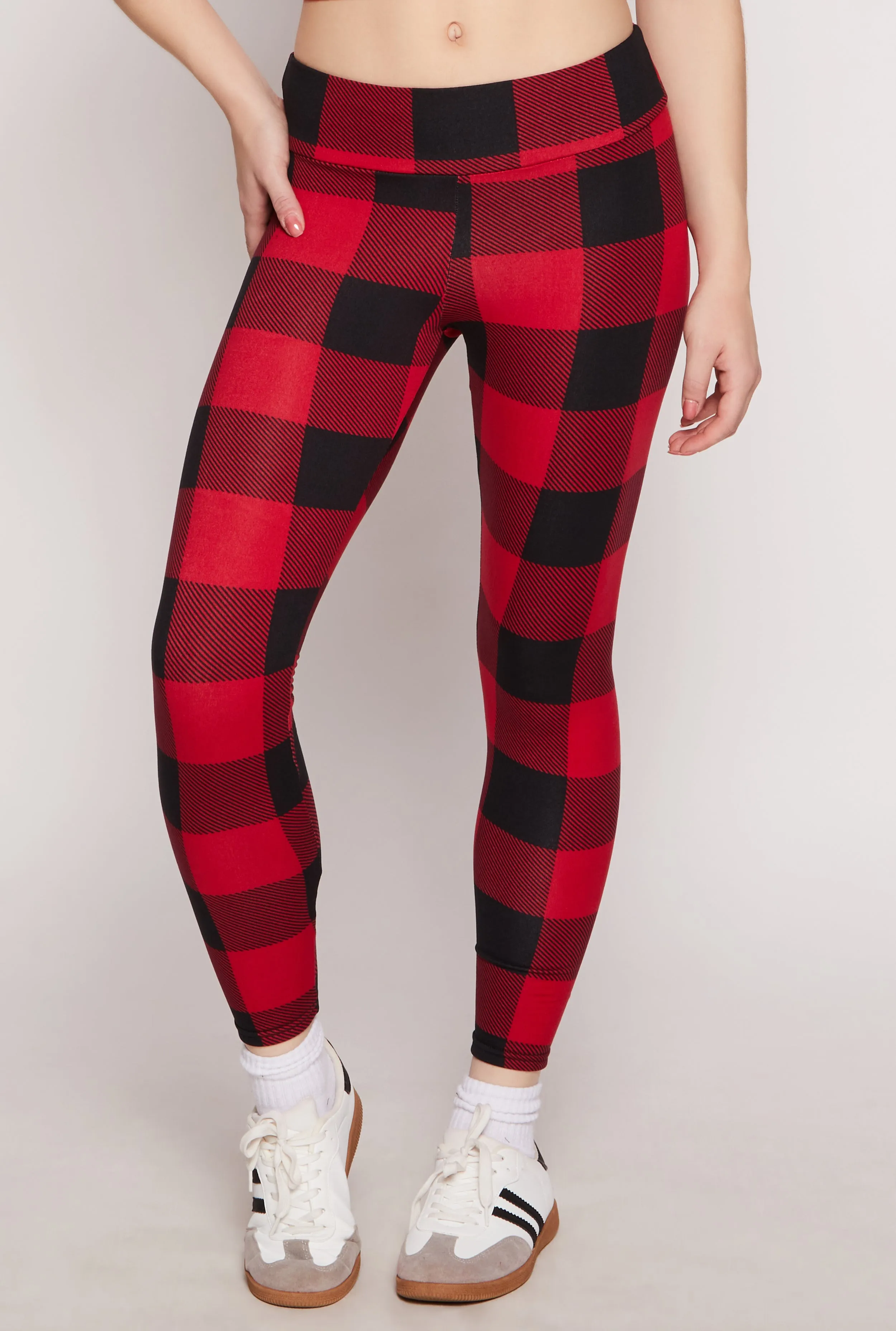 Fleece Lined Patterned Leggings sold by Rainbow product image thumbnail 2