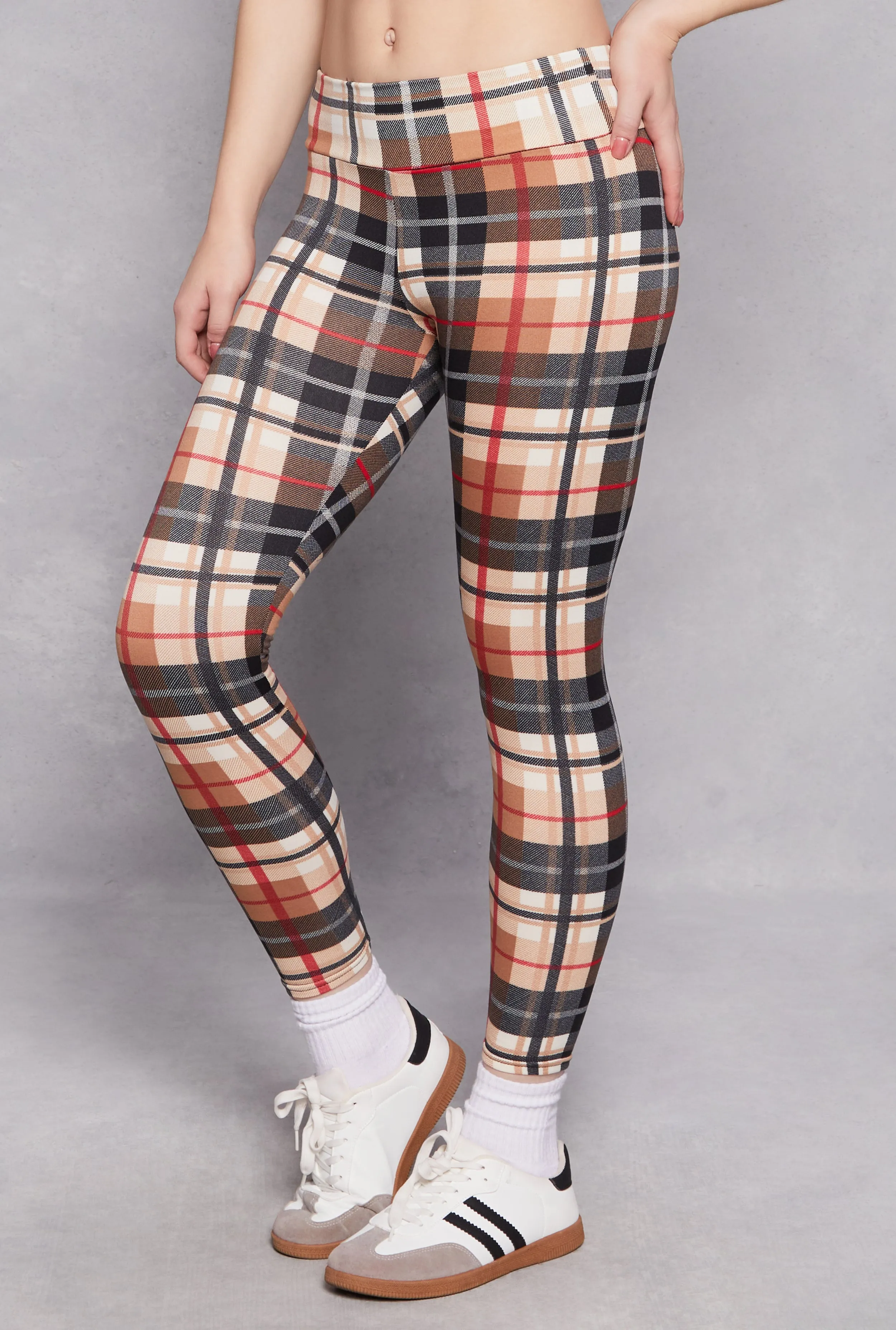 Fleece Lined Patterned Leggings sold by Rainbow product image thumbnail 2