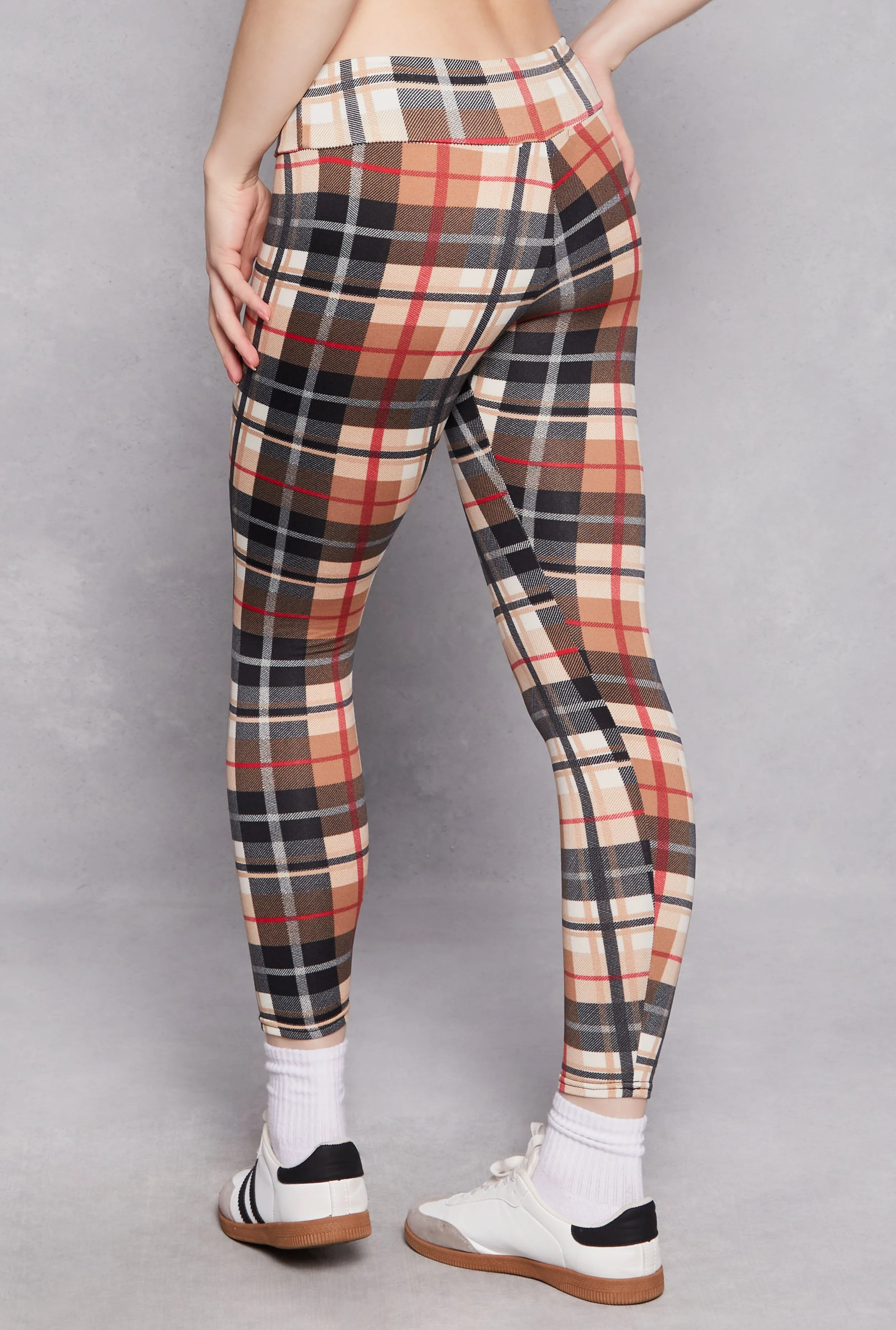 Fleece Lined Patterned Leggings sold by Rainbow product image thumbnail 3