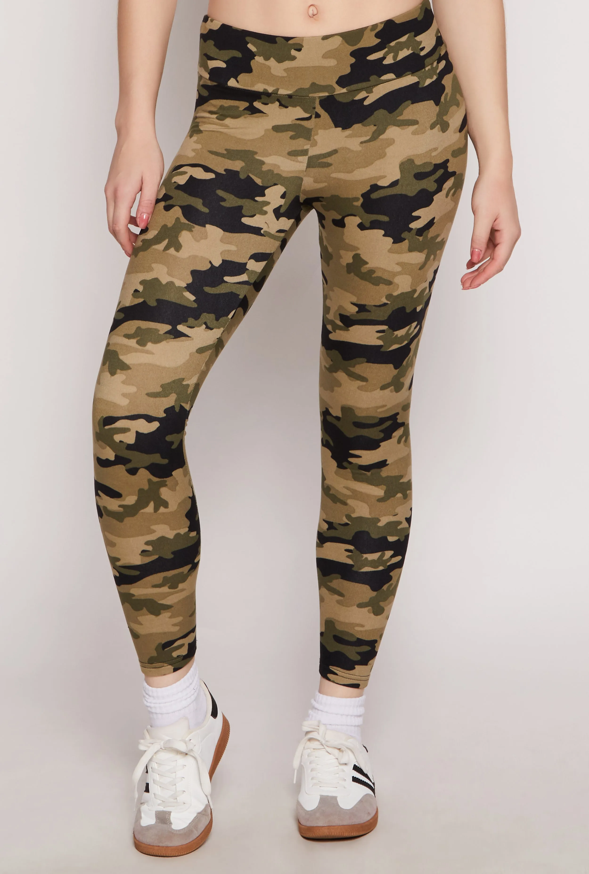 Fleece Lined Patterned Leggings sold by Rainbow product image thumbnail 2