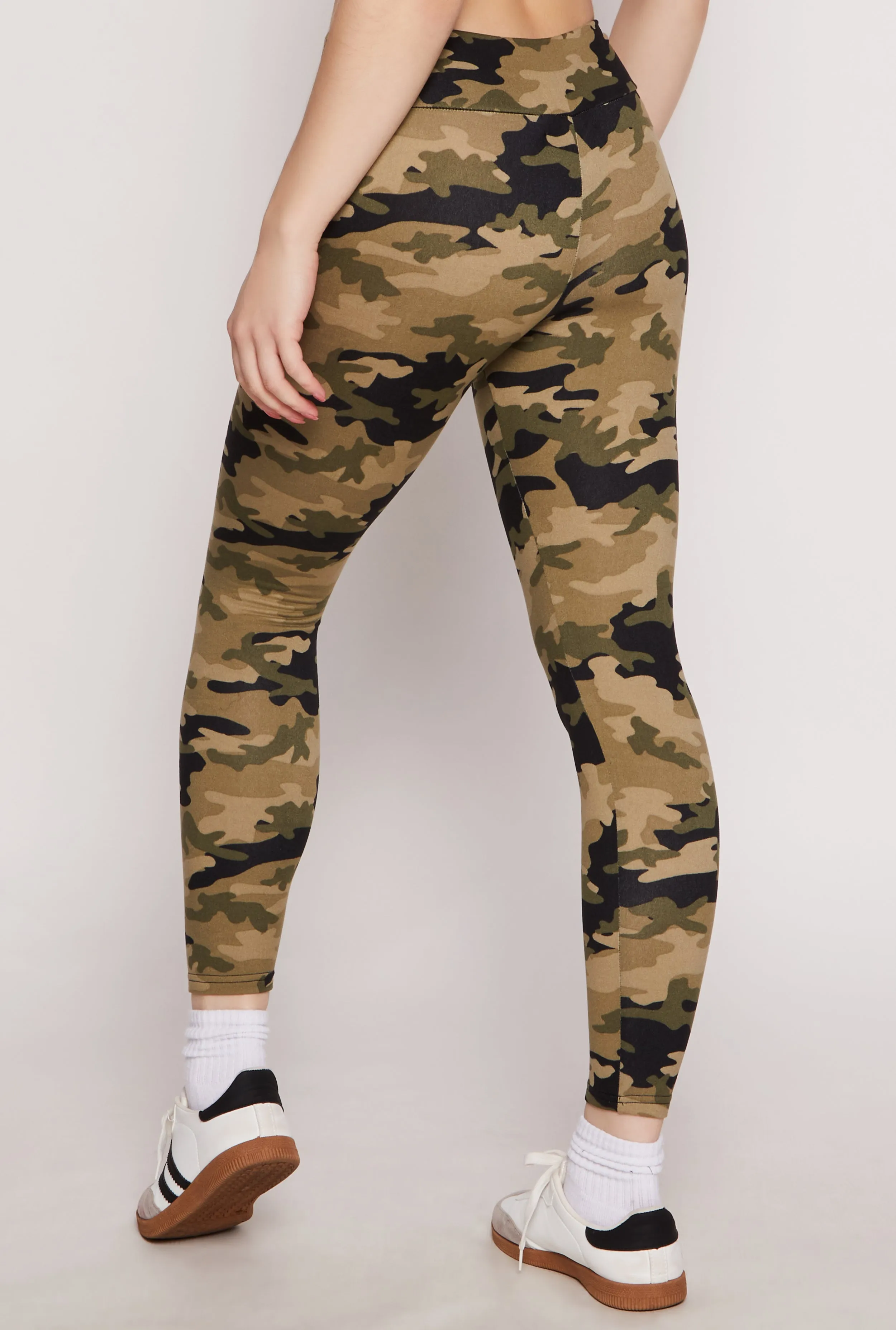 Fleece Lined Patterned Leggings sold by Rainbow product image thumbnail 3