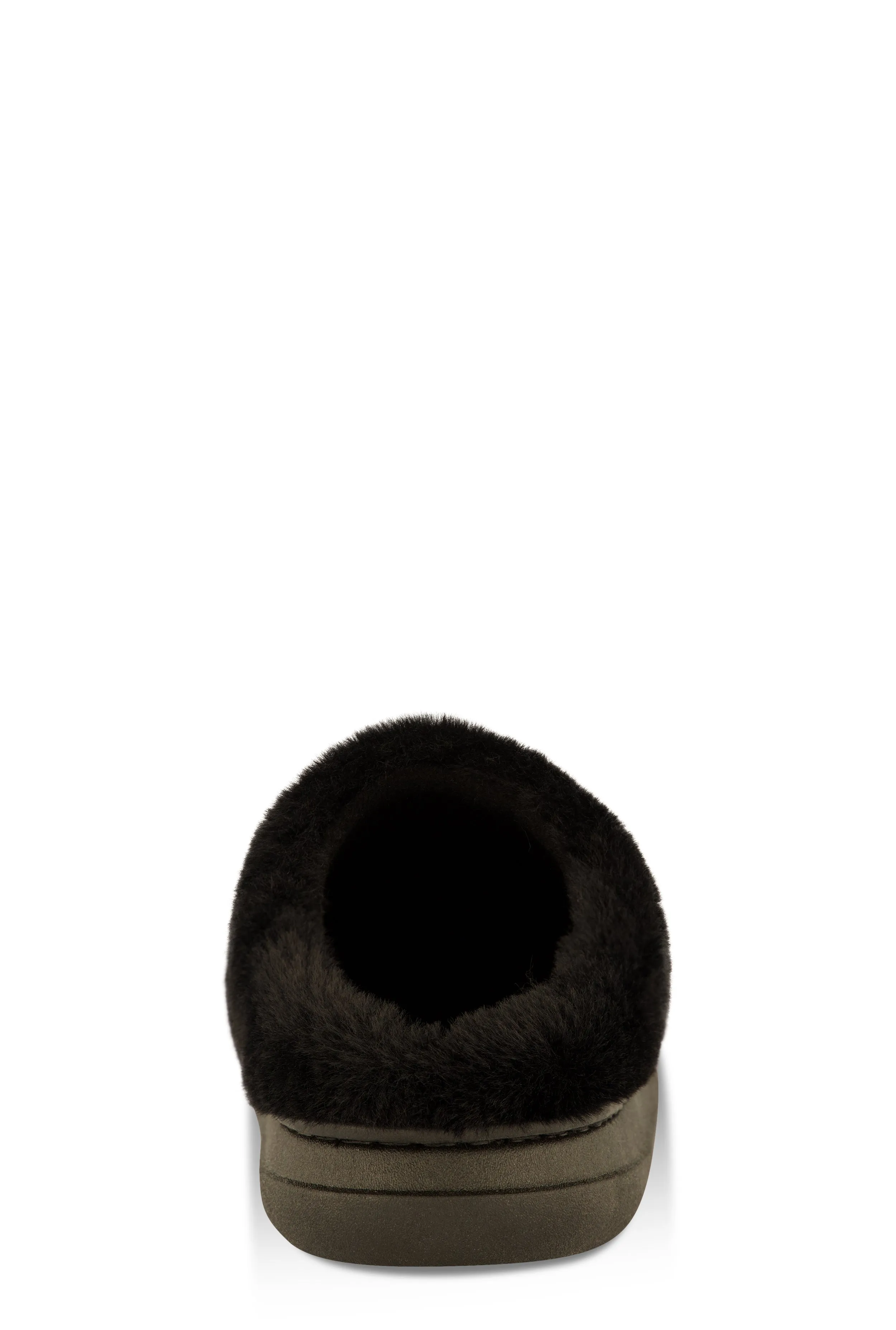 Low Platform Faux Fur Slippers sold by Rainbow product image thumbnail 3