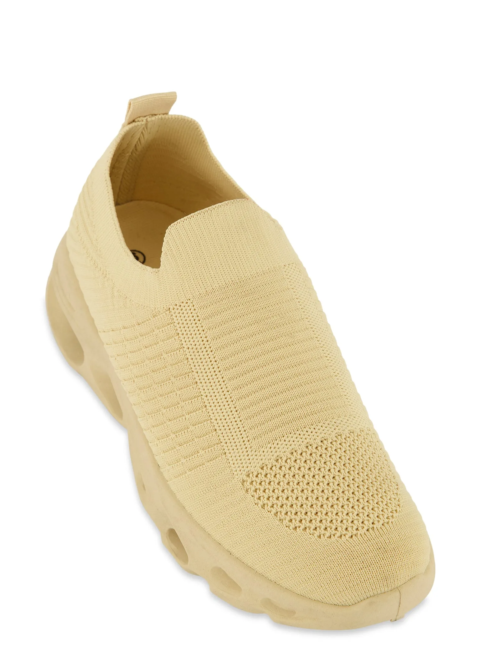 Cut Out Sole Slip On Sneakers sold by Rainbow