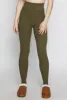 Brushed Knit Shadow Stripe High Waist Leggings sold by Rainbow