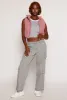 Corduroy Zip Front Cropped Puffer Vest sold by Rainbow