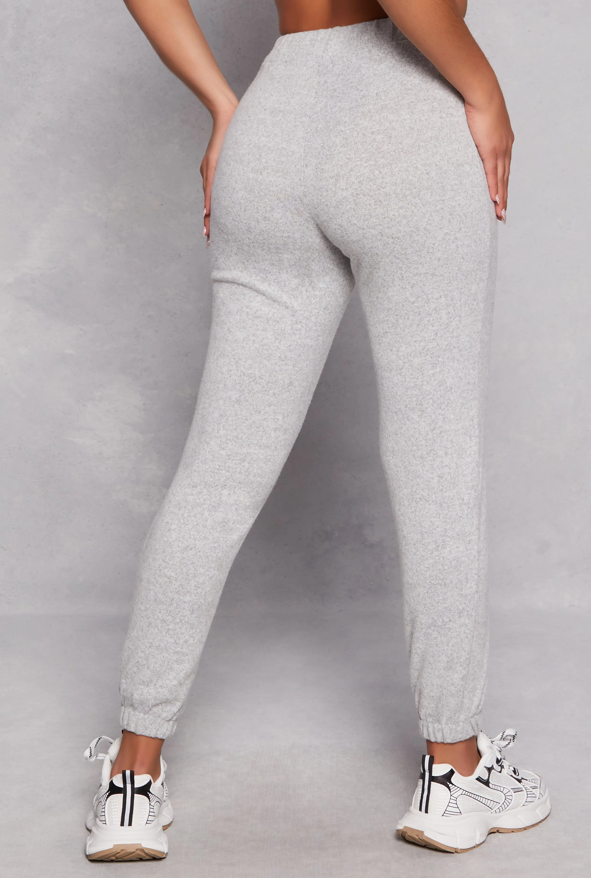 Fleece High Waisted Pull On Sweatpants sold by Rainbow product image thumbnail 3
