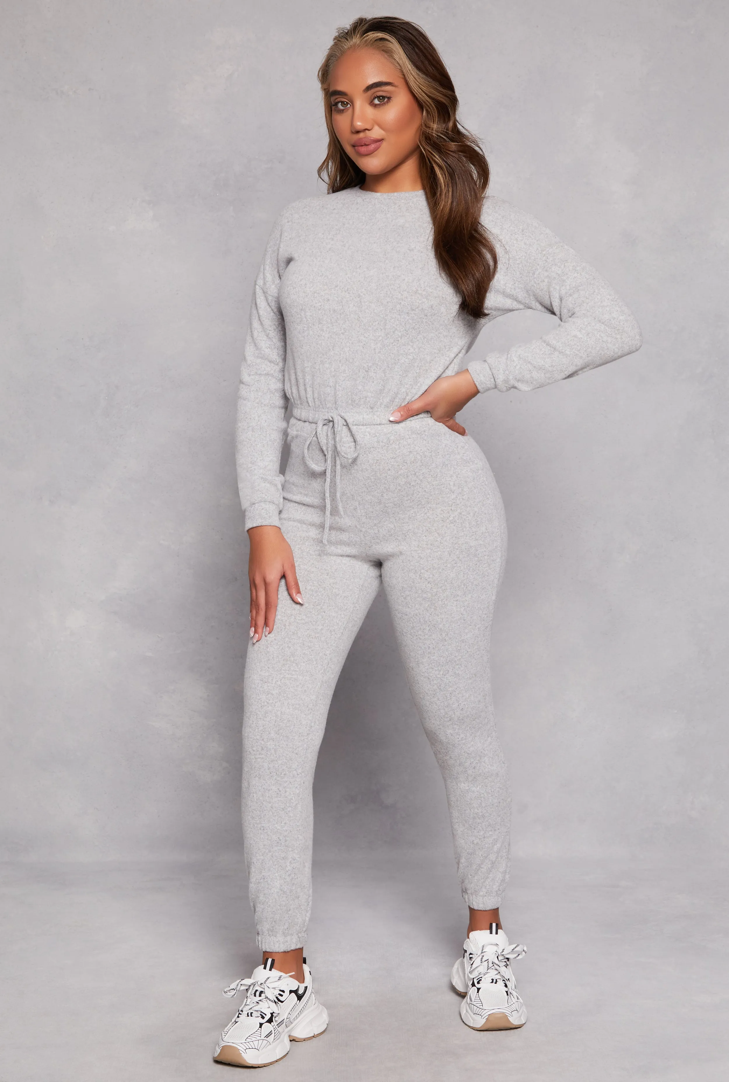 Fleece High Waisted Pull On Sweatpants sold by Rainbow