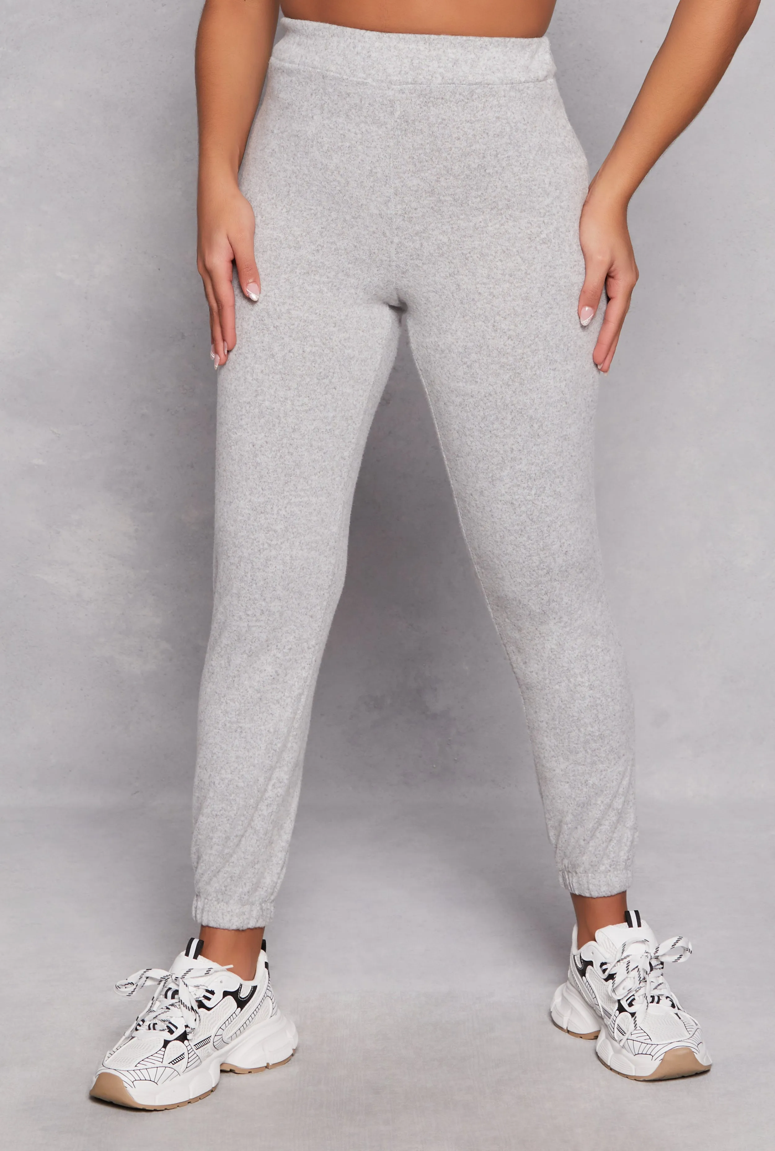 Fleece High Waisted Pull On Sweatpants sold by Rainbow product image thumbnail 2
