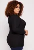 Plus Size Shadow Stripe Ruched Blouse sold by Rainbow