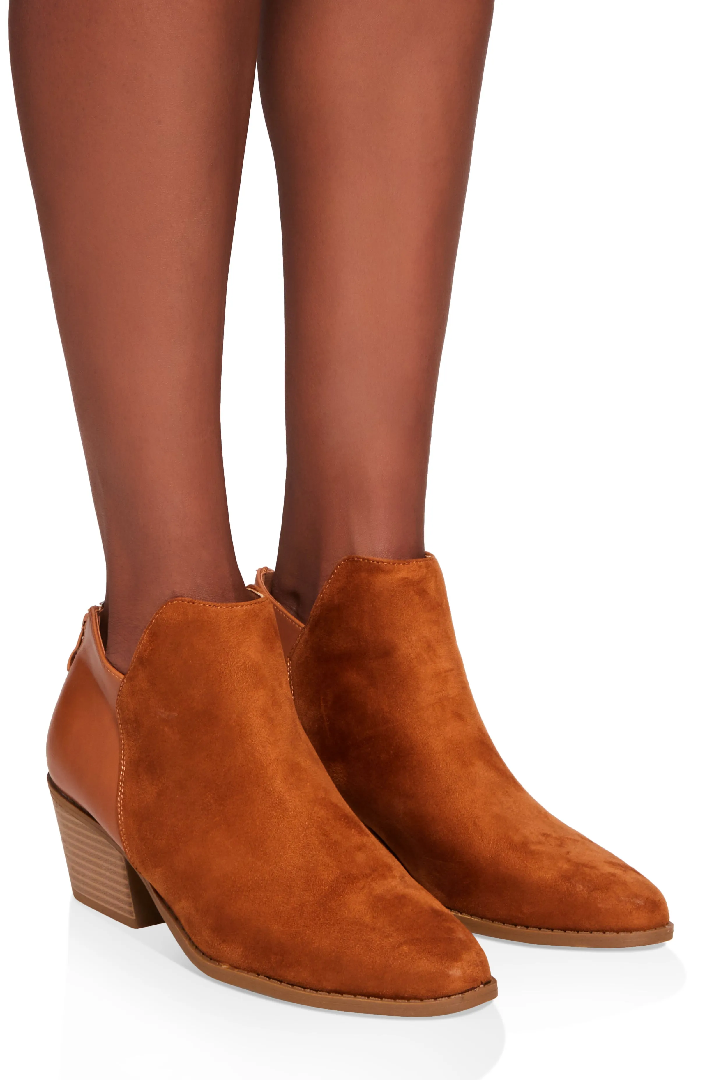 Zip Back Ankle Booties sold by Rainbow product image thumbnail 2