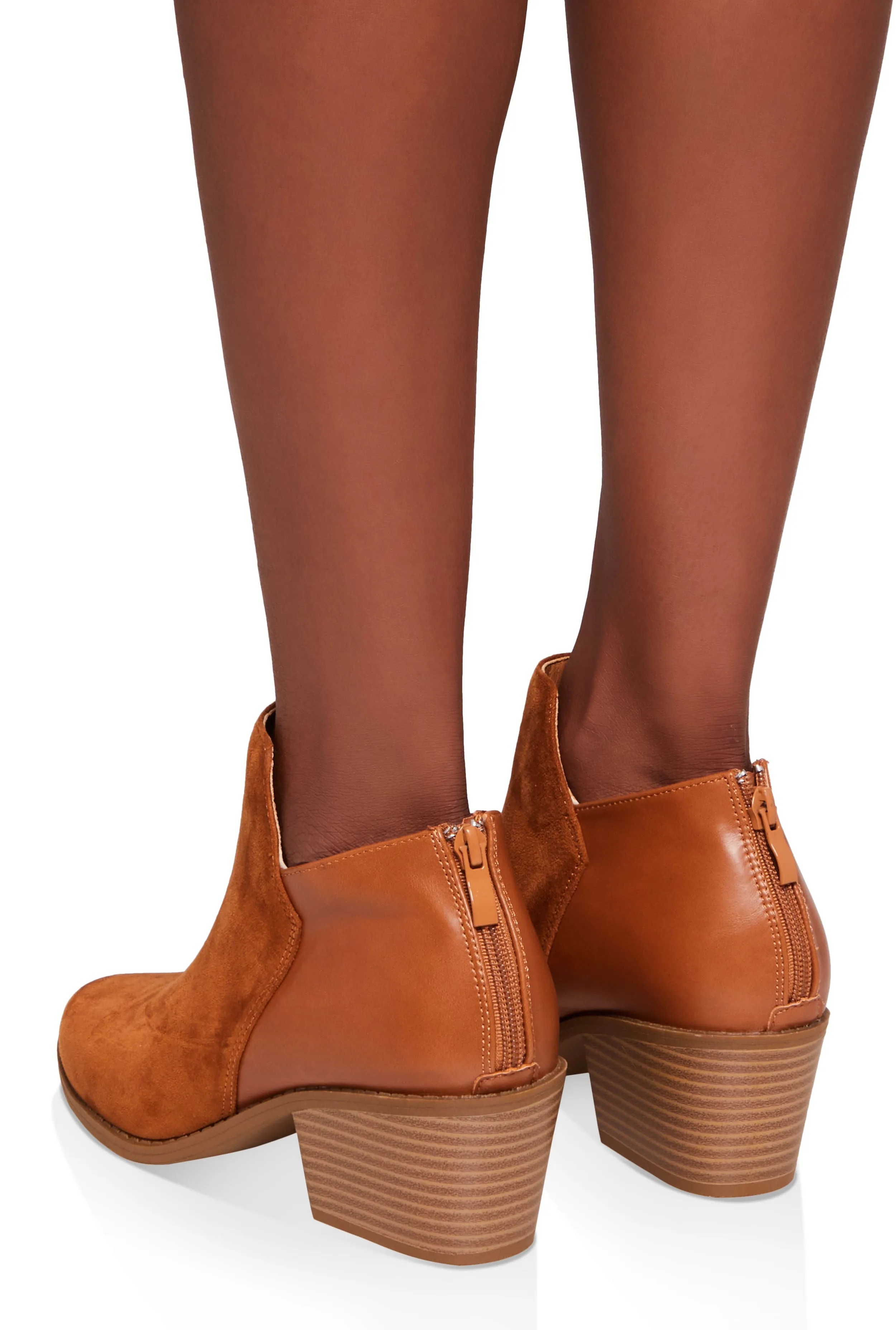 Zip Back Ankle Booties sold by Rainbow product image thumbnail 3