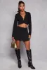High Waist Pleated Mini Skirt sold by Rainbow