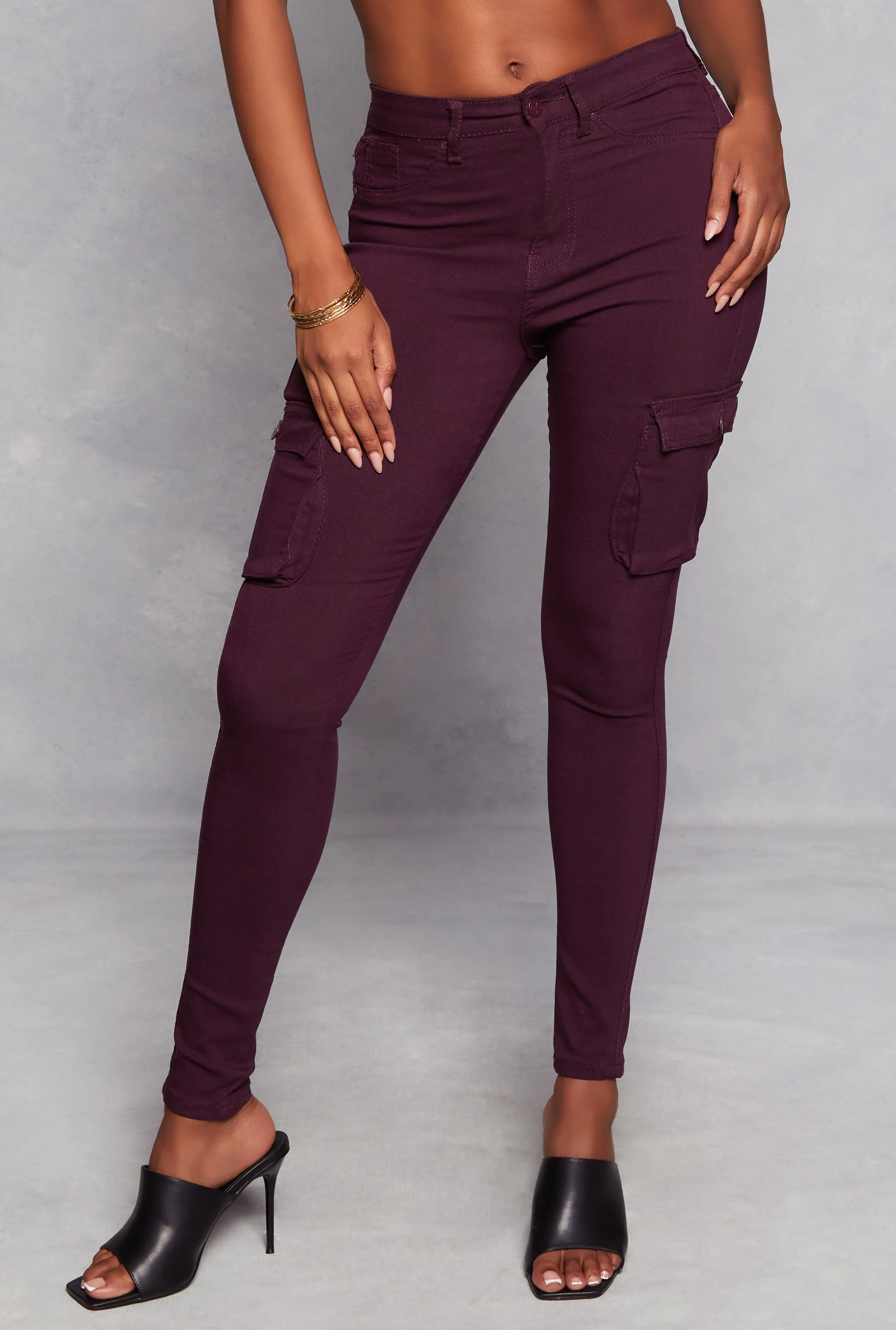 Hyperstretch Skinny Leg Cargo Pants sold by Rainbow product image thumbnail 2