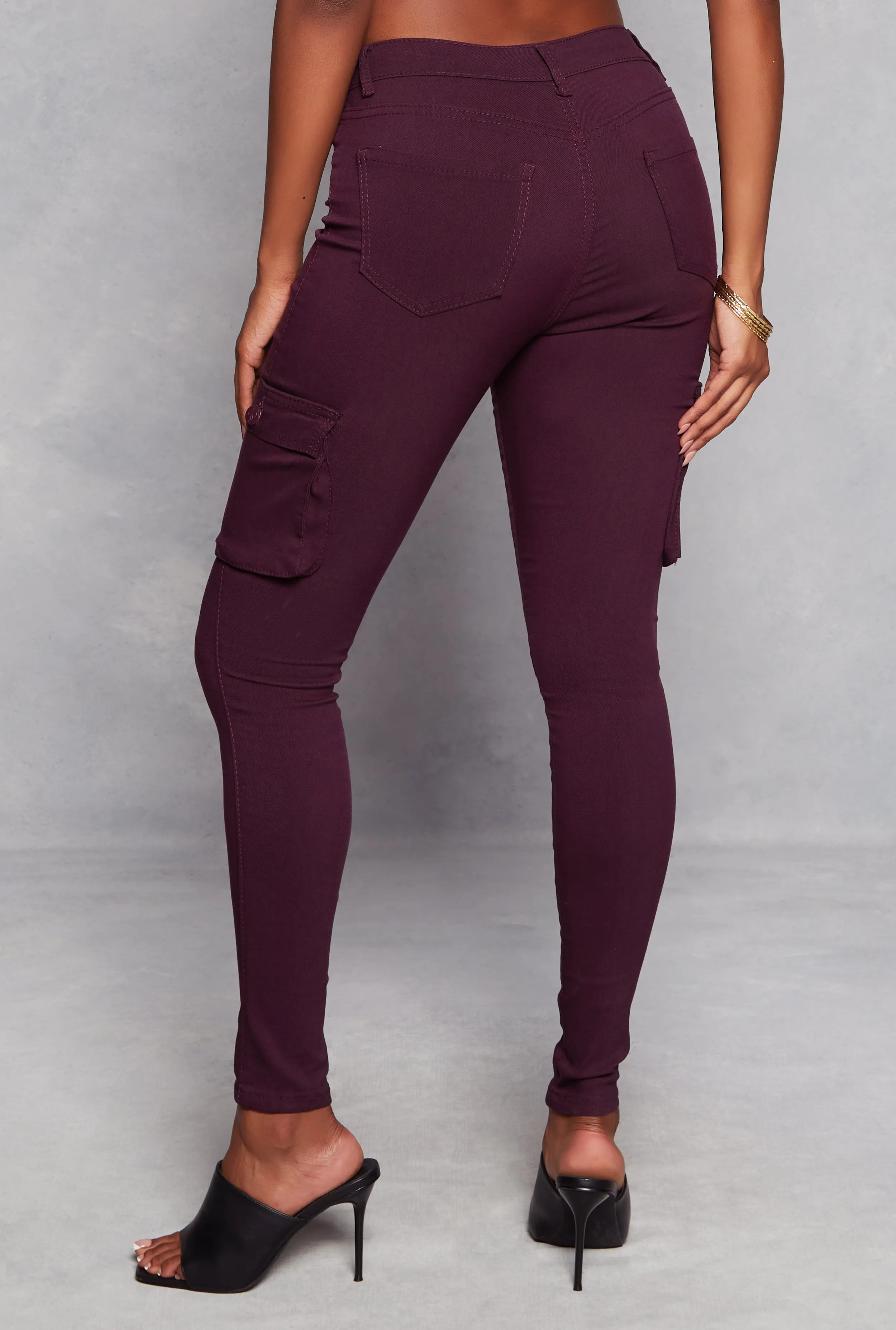 Hyperstretch Skinny Leg Cargo Pants sold by Rainbow product image thumbnail 3