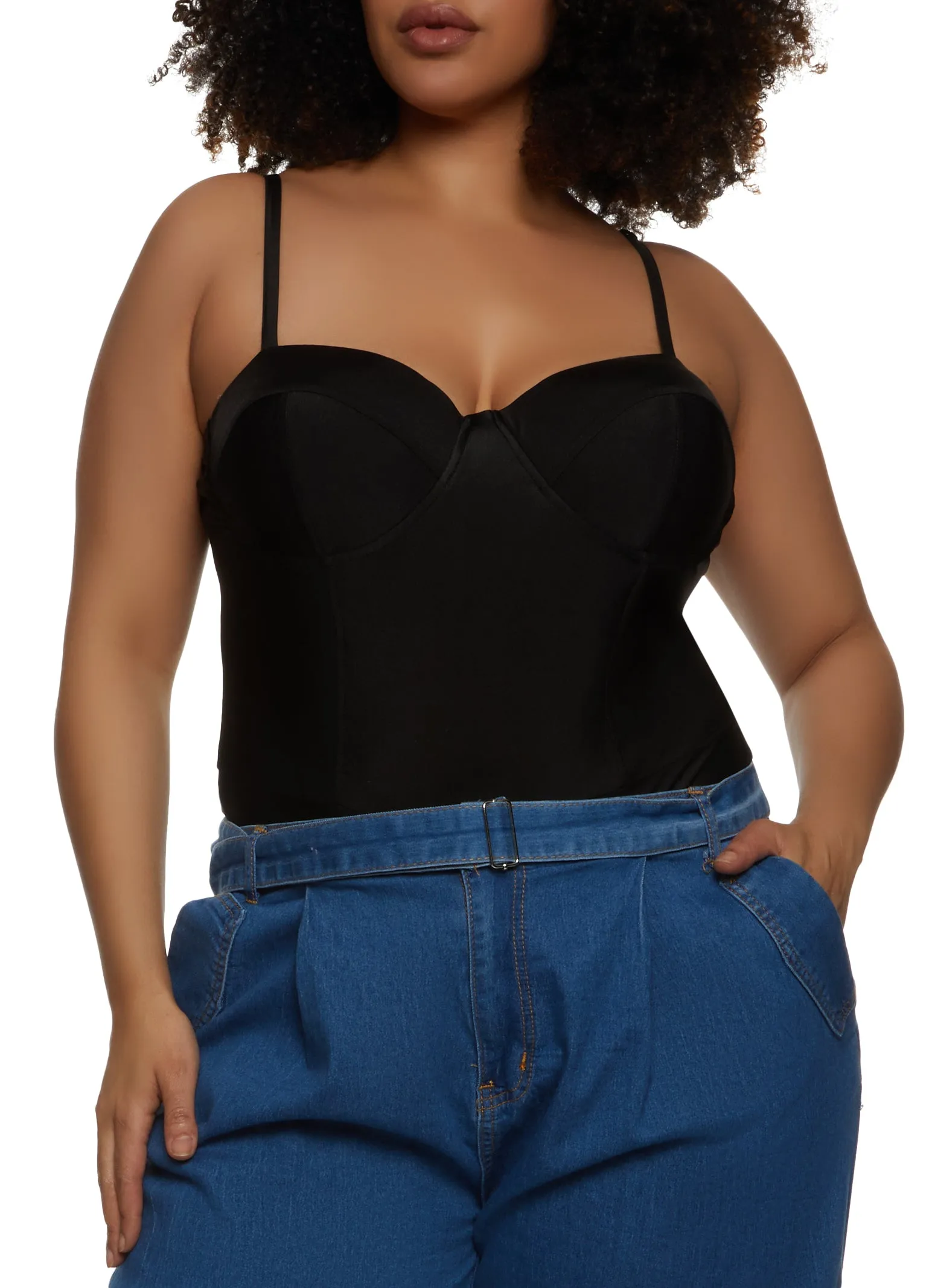 Plus Size Haute Monde Bustier Bodysuit sold by Rainbow product image thumbnail 2