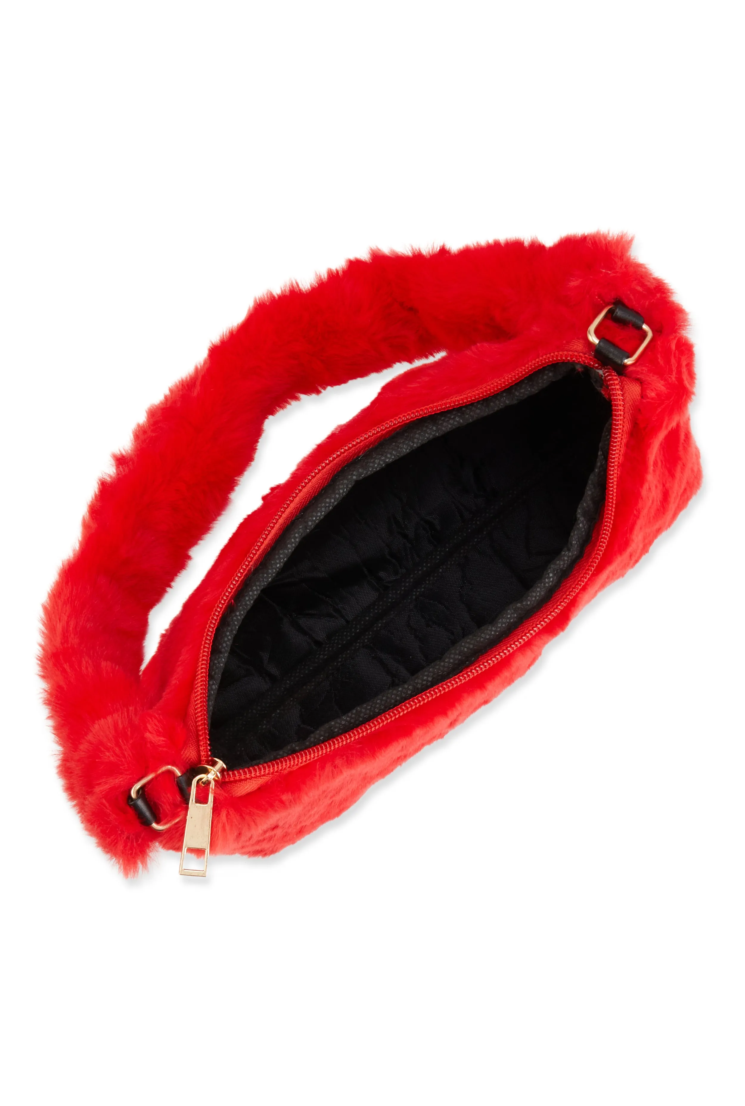 Faux Fur Shoulder Bag sold by Rainbow product image thumbnail 5