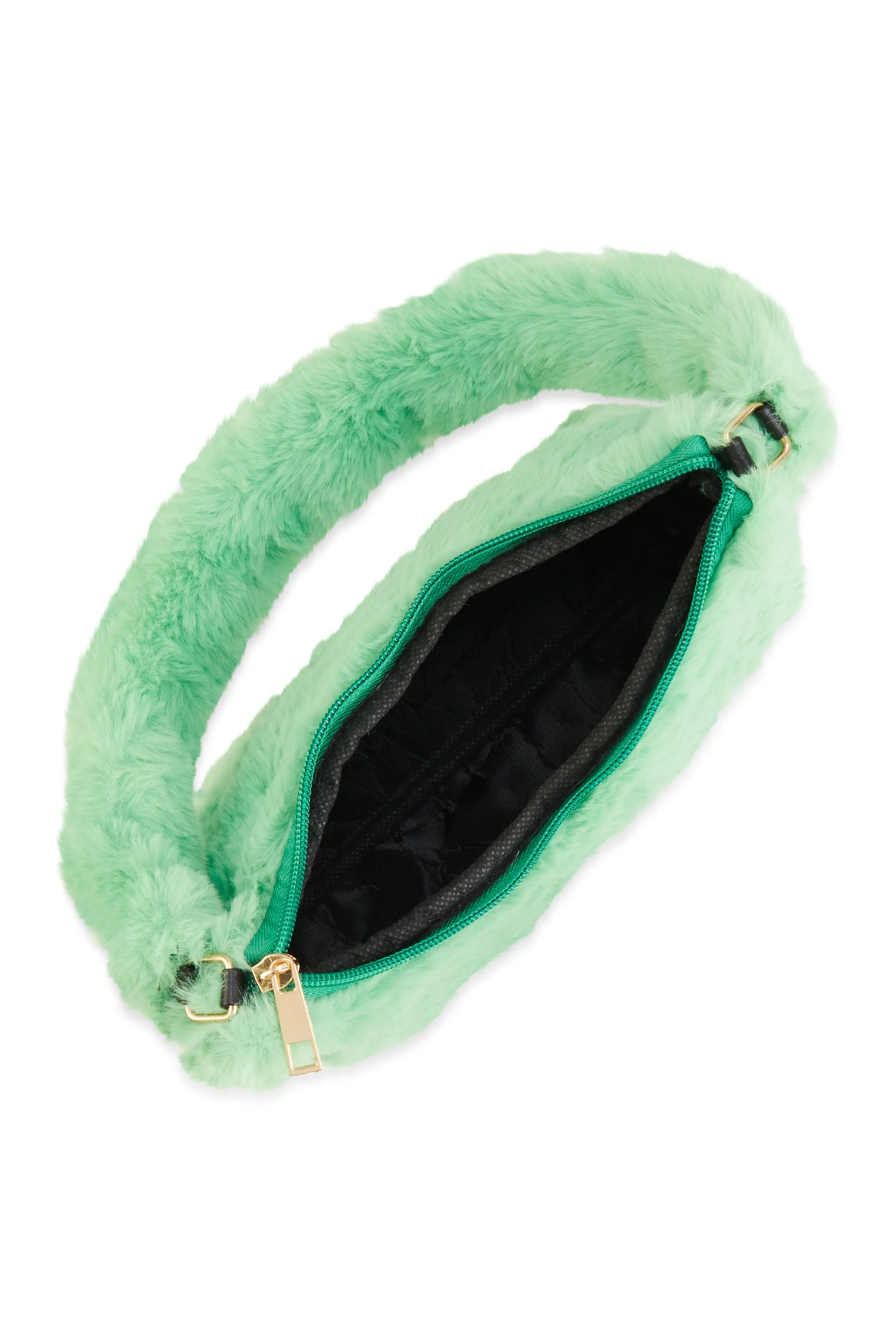 Faux Fur Shoulder Bag sold by Rainbow product image thumbnail 5
