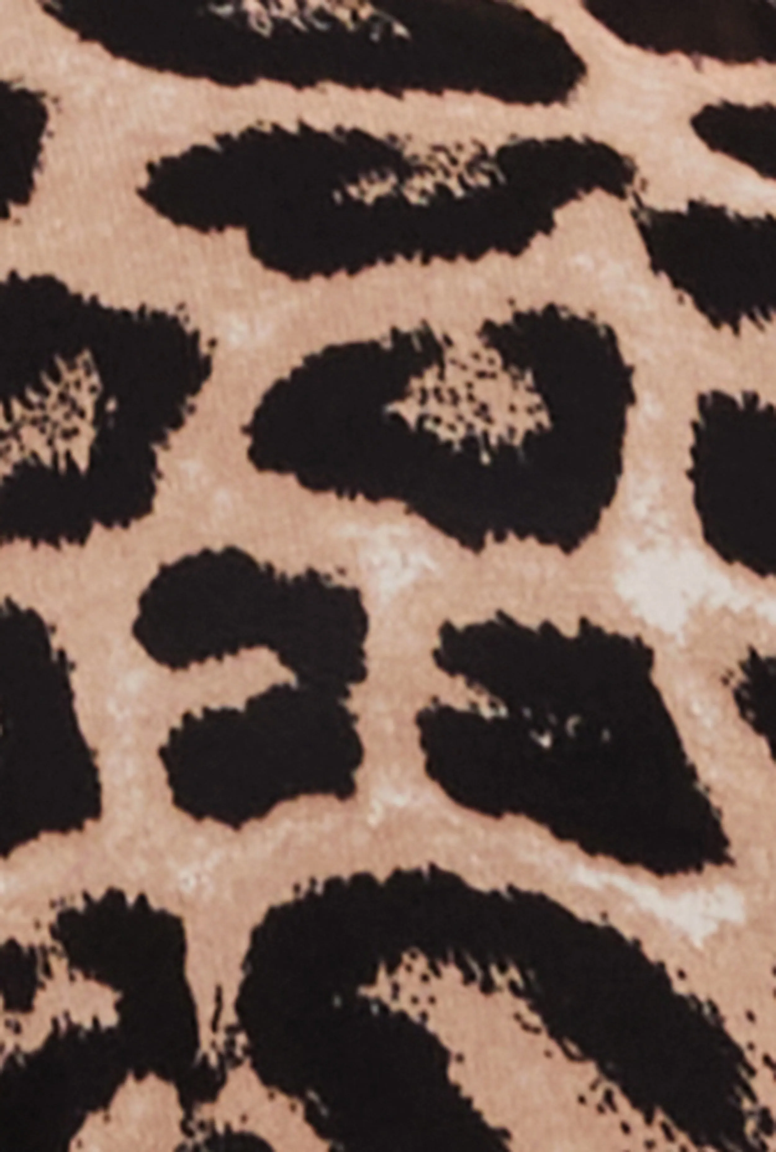Plus Size Animal Print Bubble Sleeve Shirt sold by Rainbow product image thumbnail 4