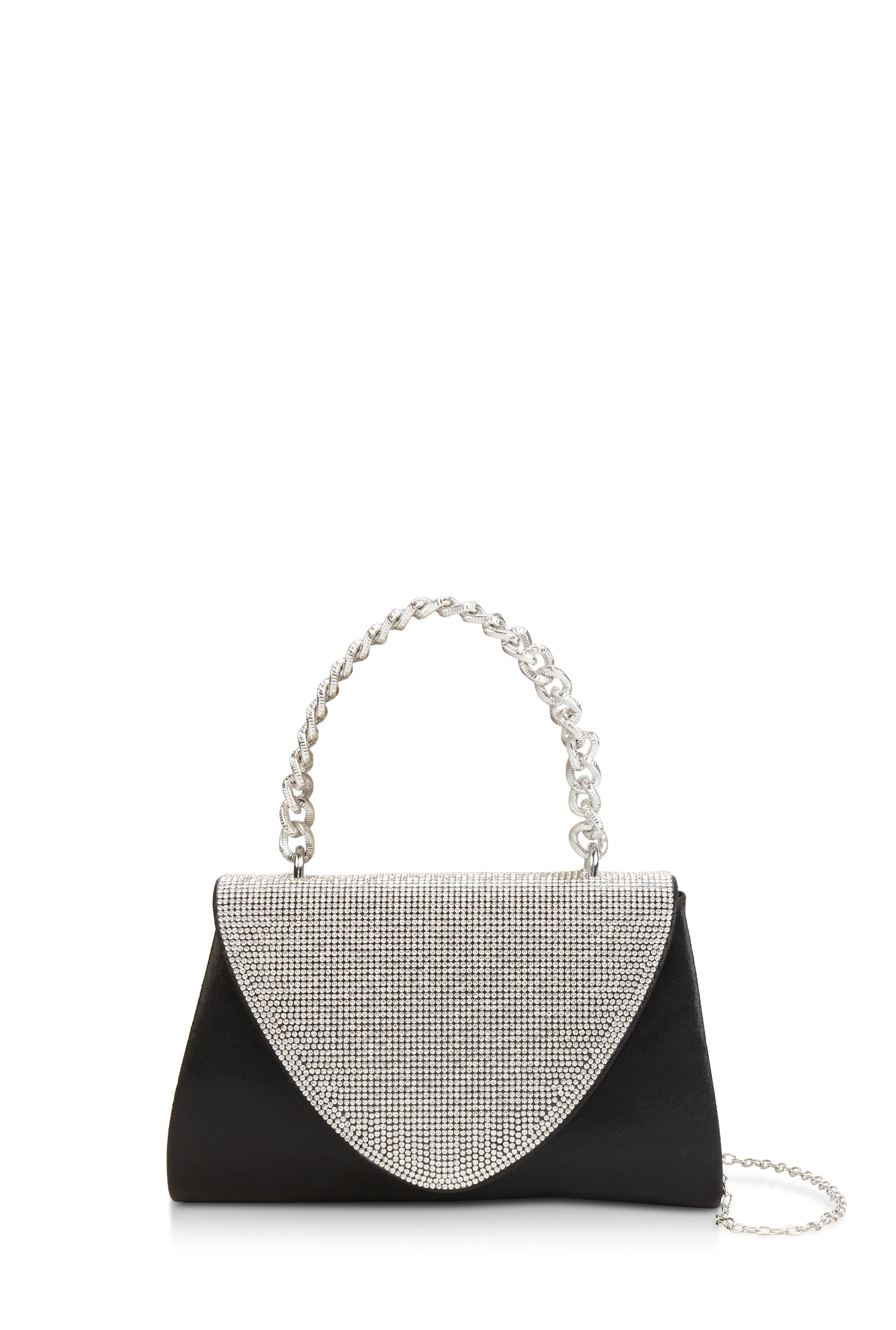 Rhinestone Flap Chain Strap Handbag sold by Rainbow product image thumbnail 2