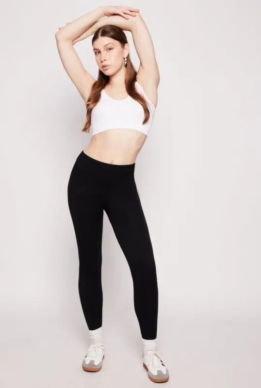 French Terry High Waist Leggings sold by Rainbow