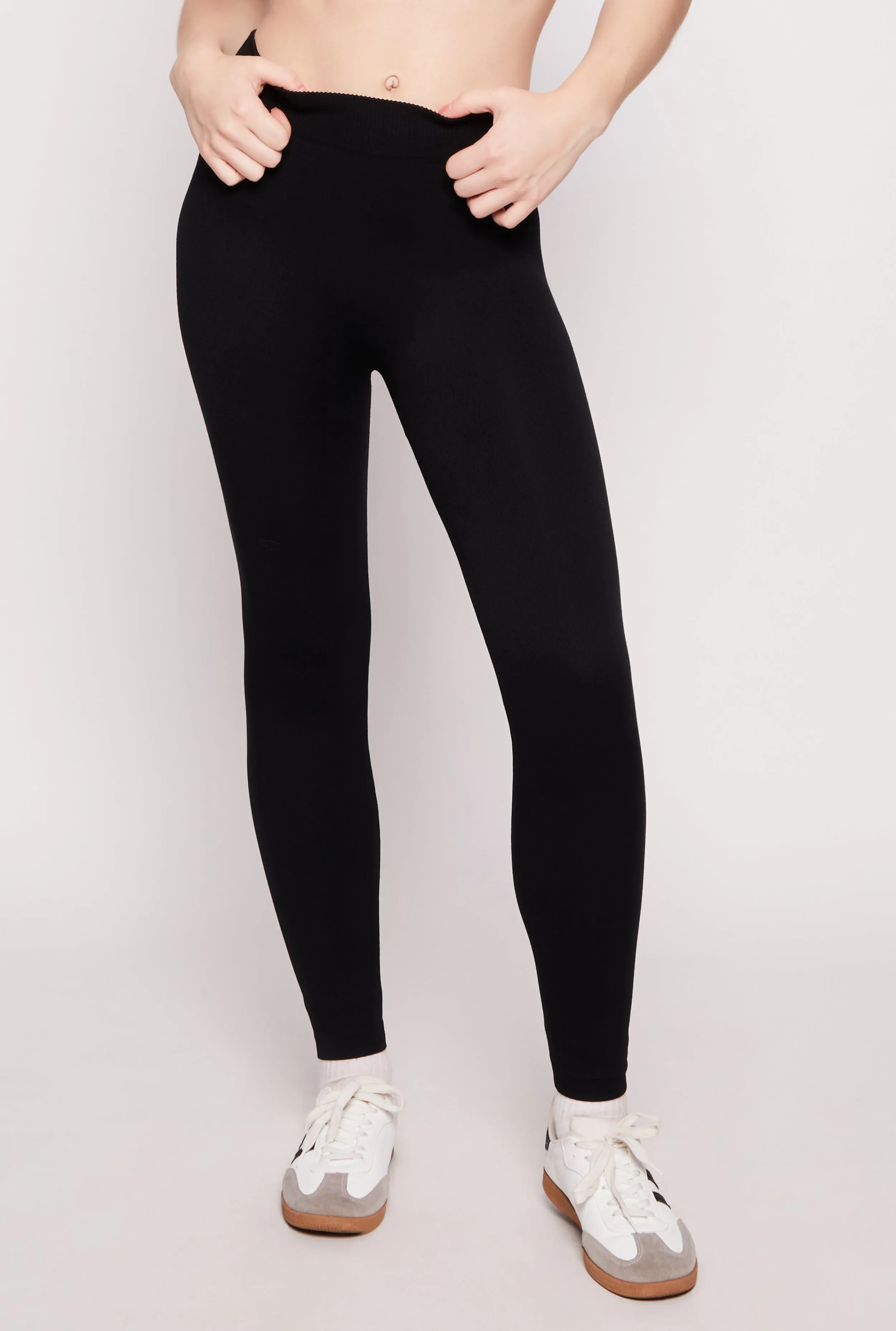 French Terry High Waist Leggings sold by Rainbow product image thumbnail 2