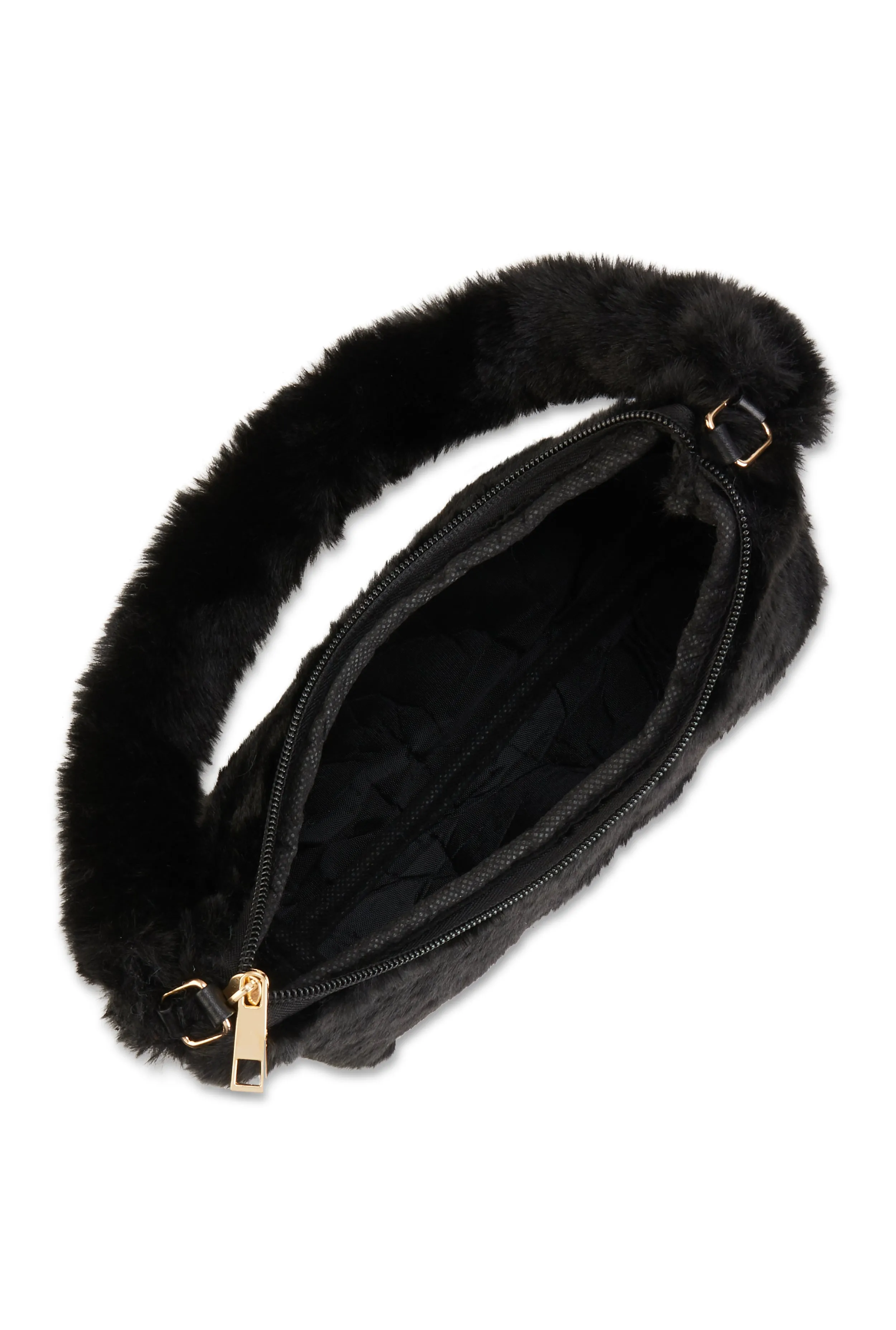 Faux Fur Shoulder Bag sold by Rainbow product image thumbnail 5