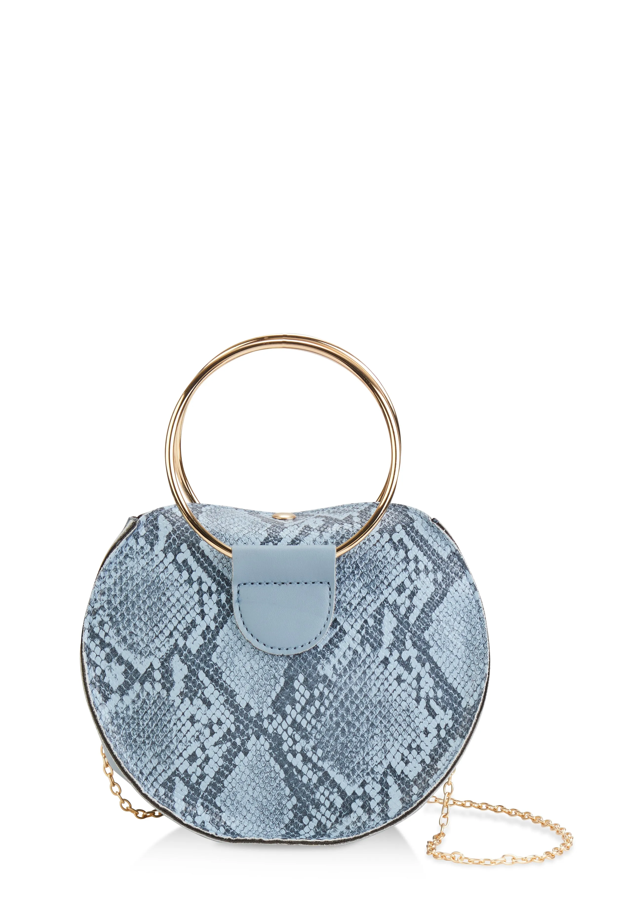 Double Ring Handle Convertible Crossbody Bag sold by Rainbow product image thumbnail 2