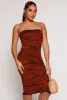Almost Famous Abstract Tube Sweater Dress sold by Rainbow