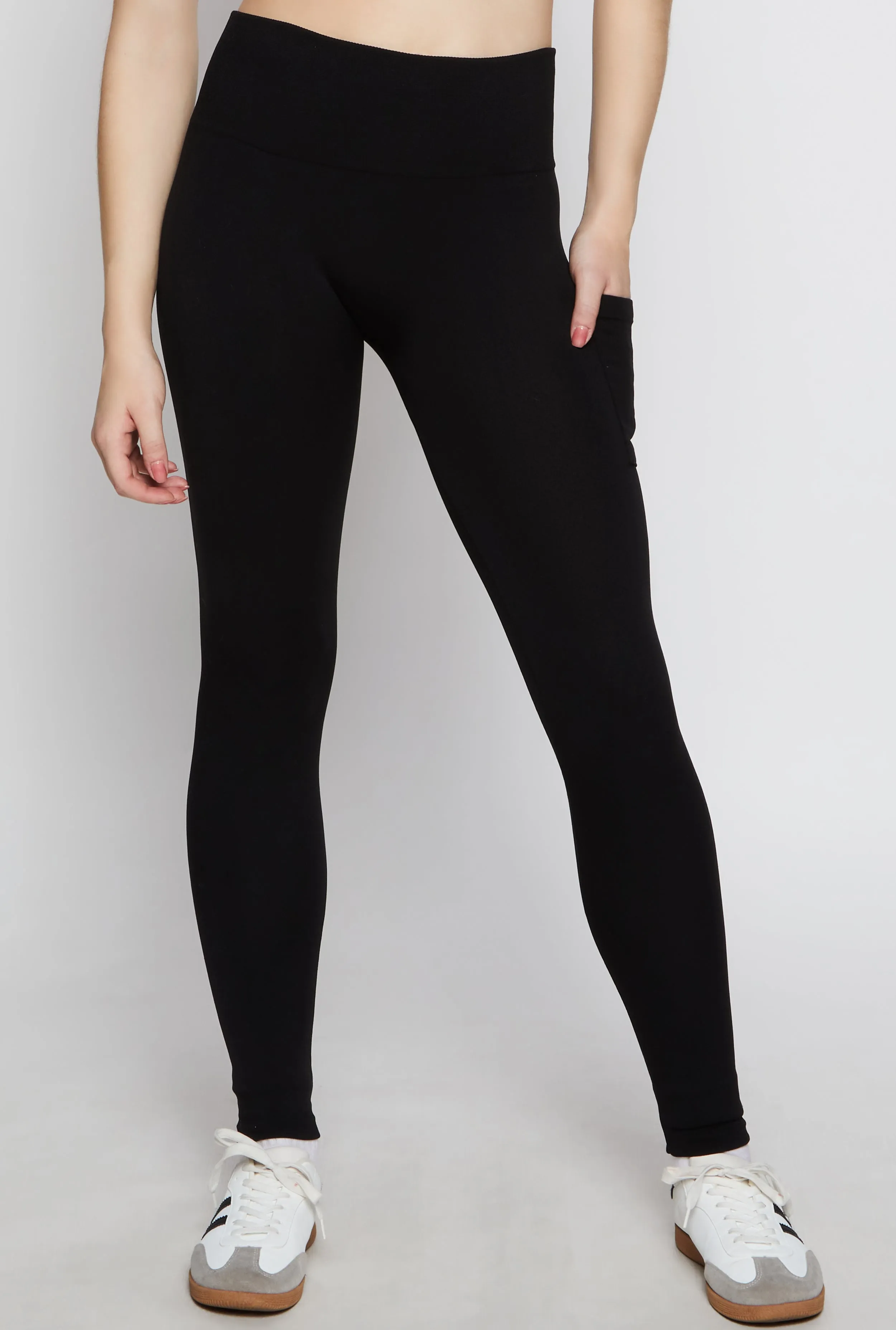 Side Pocket High Waist Leggings sold by Rainbow product image thumbnail 2