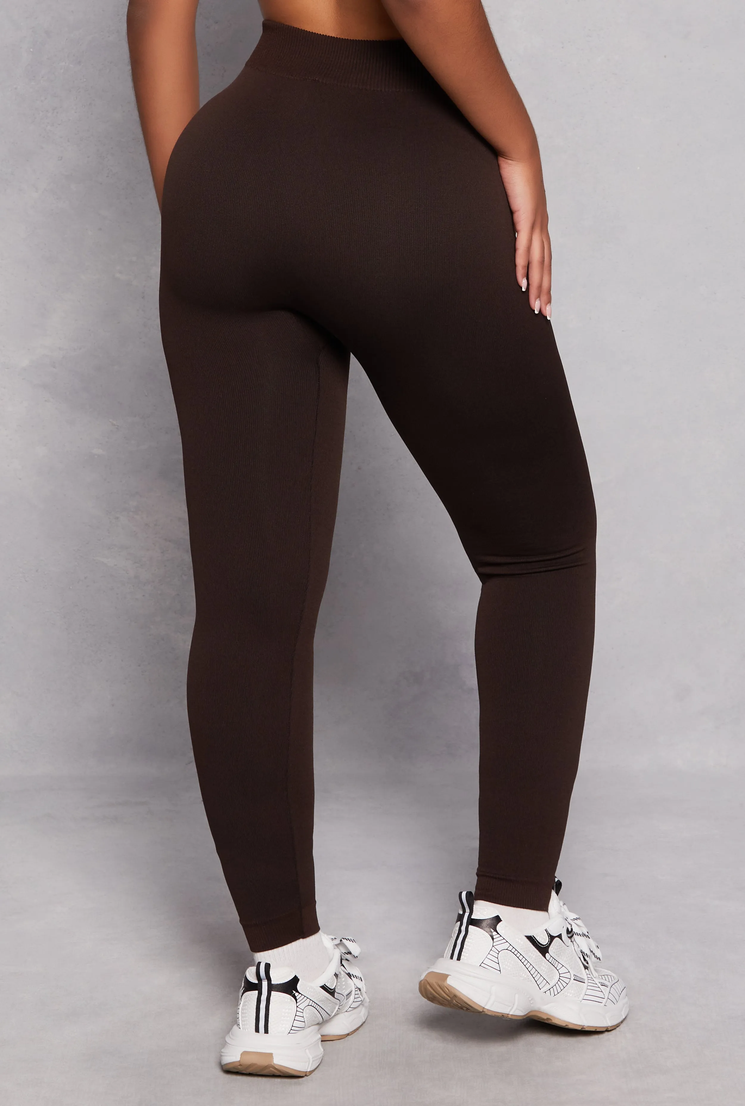 French Terry High Waist Leggings sold by Rainbow product image thumbnail 3