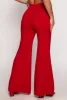Crepe Knit High Waist Flare Pants sold by Rainbow