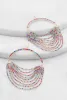 Rhinestone Chandelier Hoop Earrings sold by Rainbow