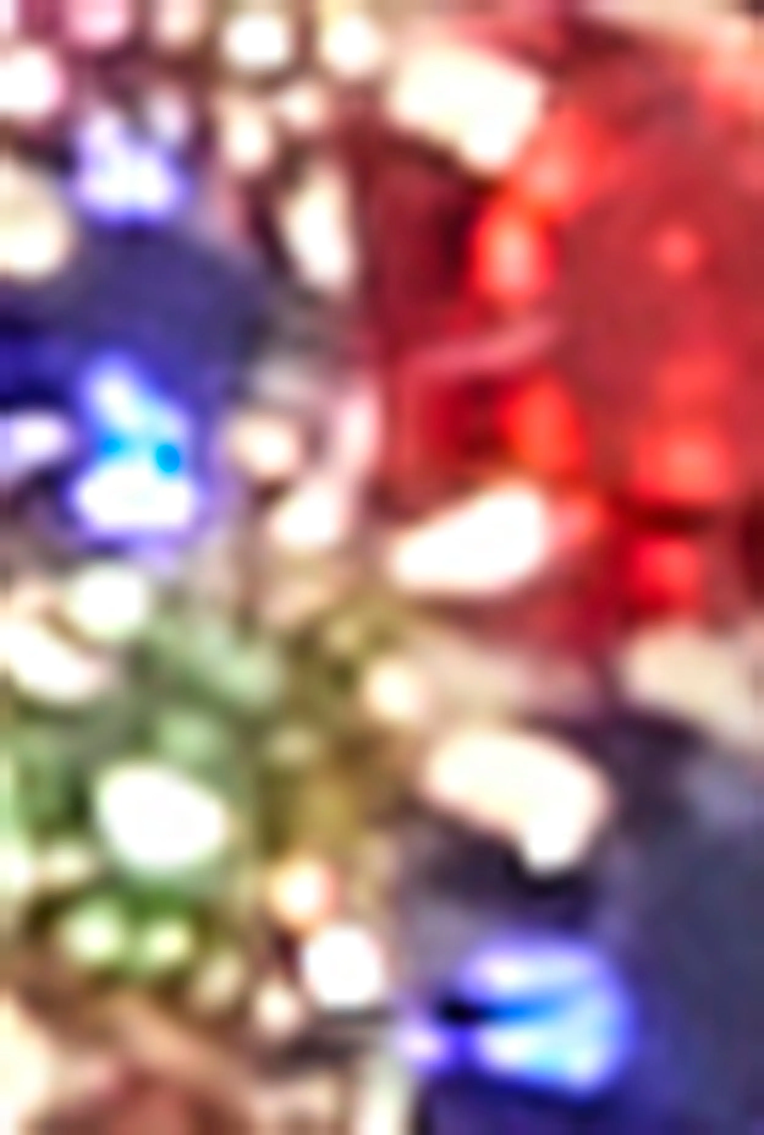 Rhinestone Embellished Hoop Earrings sold by Rainbow product image thumbnail 3