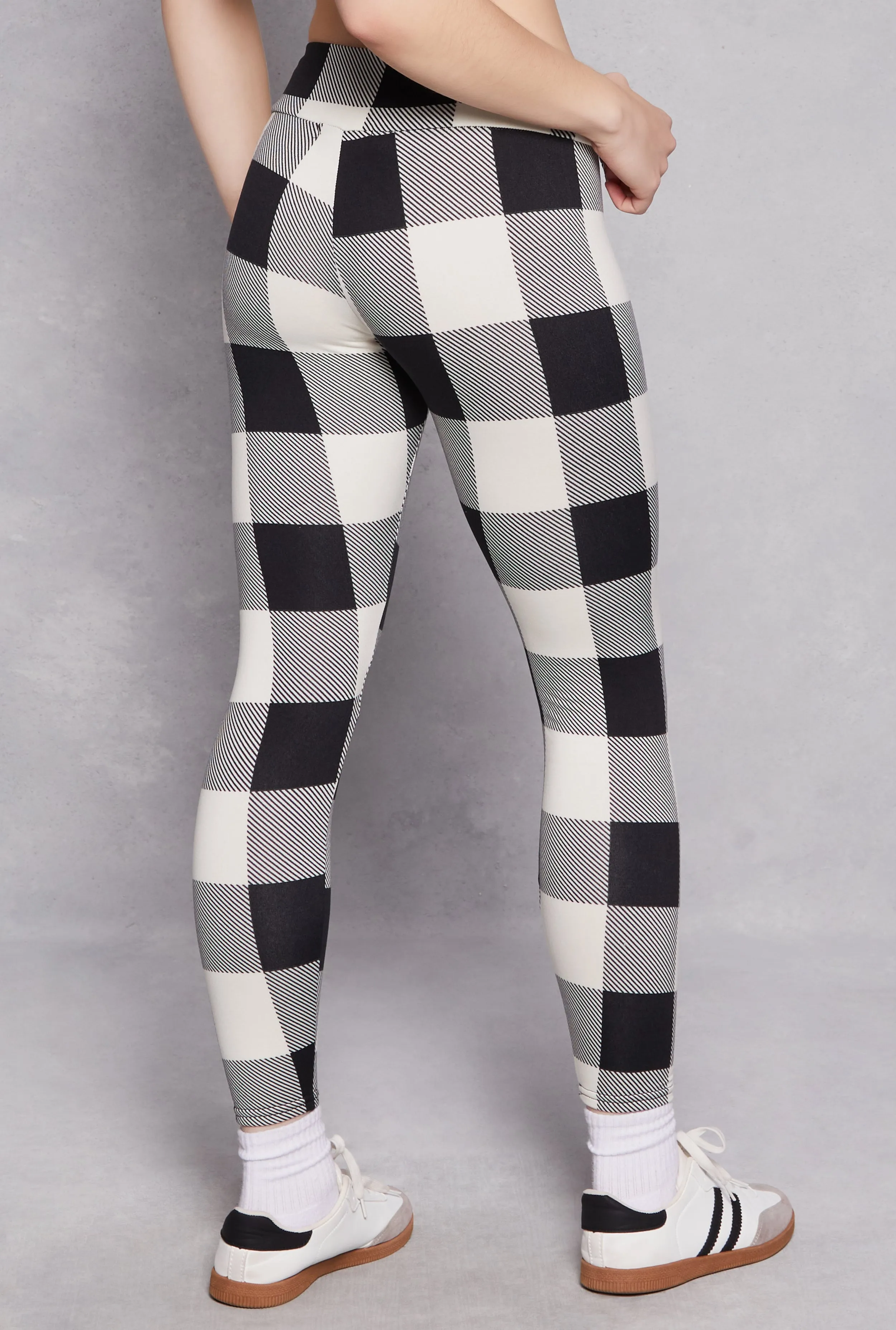 Fleece Lined Patterned Leggings sold by Rainbow product image thumbnail 3