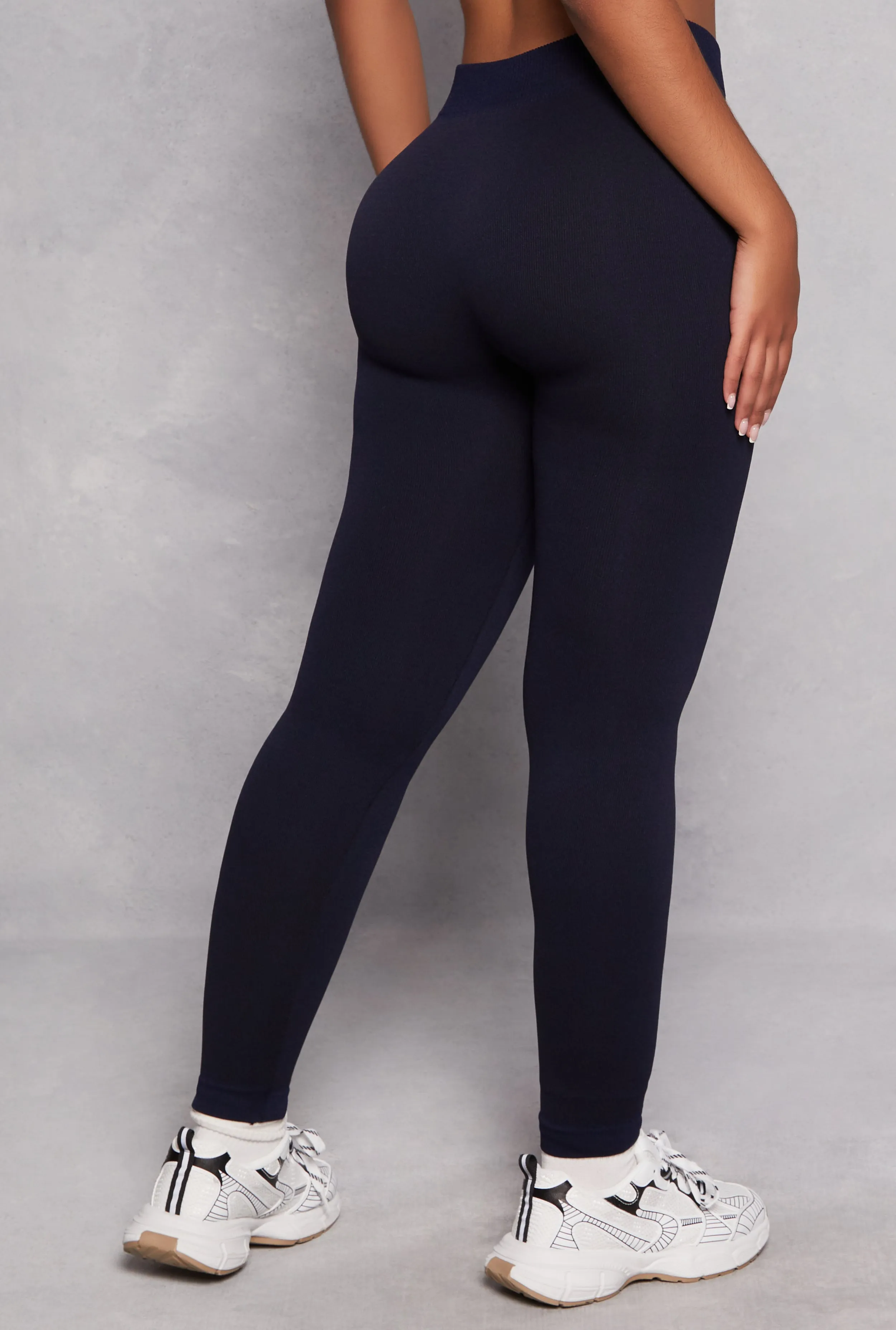 French Terry High Waist Leggings sold by Rainbow product image thumbnail 3
