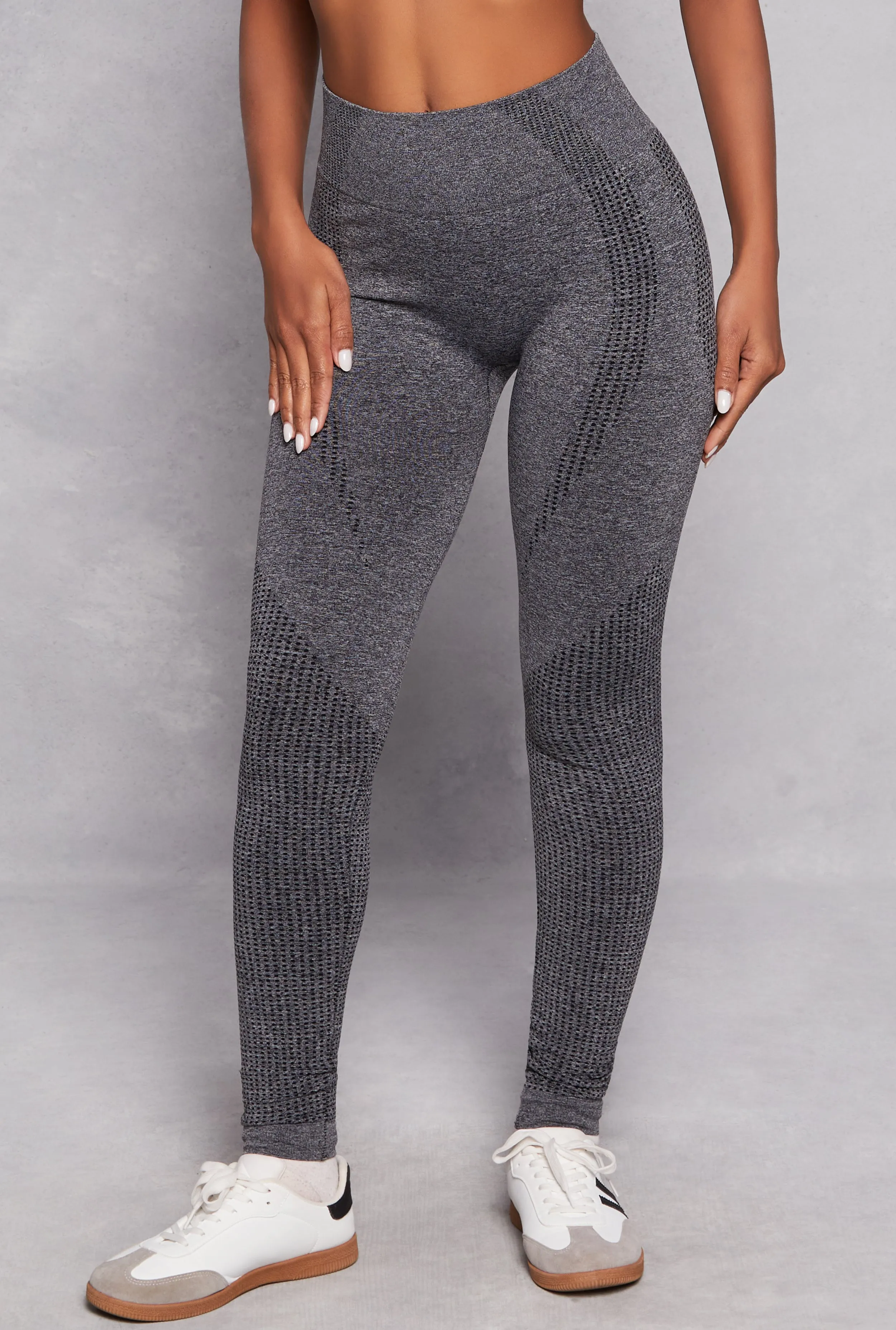 Seamless Two Tone Leggings sold by Rainbow product image thumbnail 2