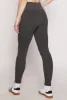 Ribbed Knit Fleece Lined High Waist Leggings sold by Rainbow